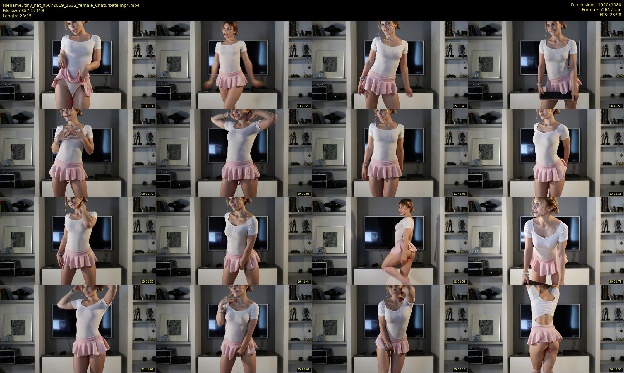 tiny_hat — 29 minute Chaturbate female cam show recording, 1080p, Jul 6, 2019