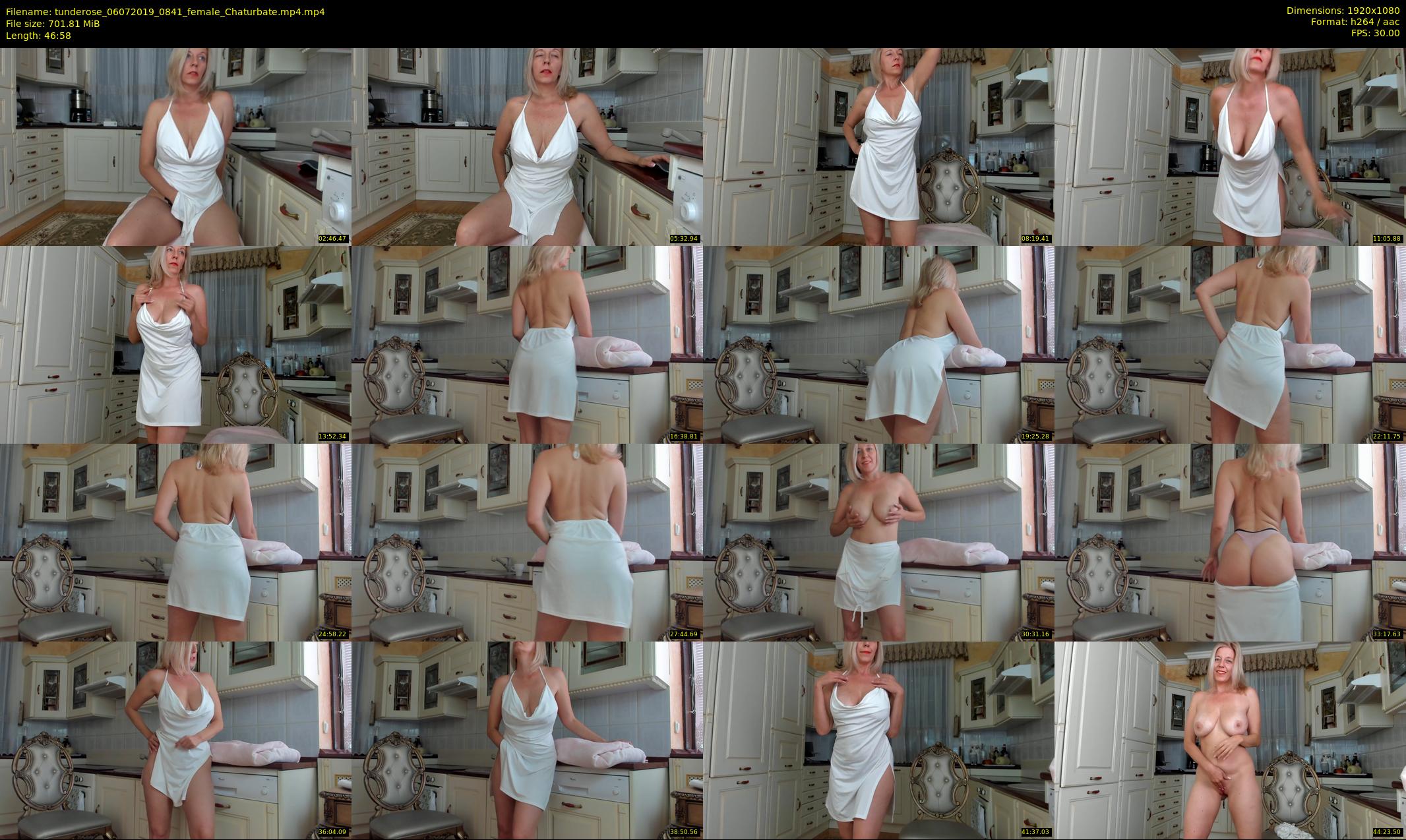 tunderose — 47 minute Chaturbate female cam show recording, 1080p, Jul 6, 2019