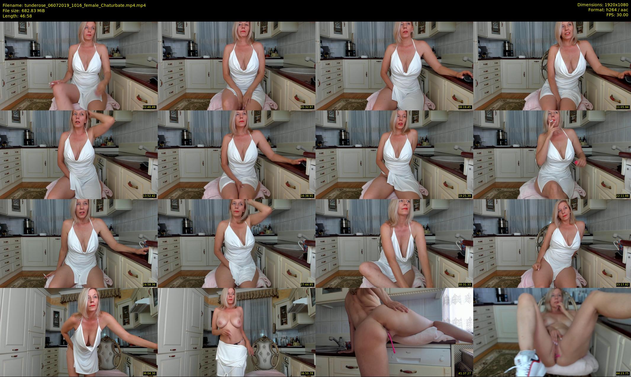 tunderose — 47 minute Chaturbate female cam show recording, 1080p, Jul 6, 2019