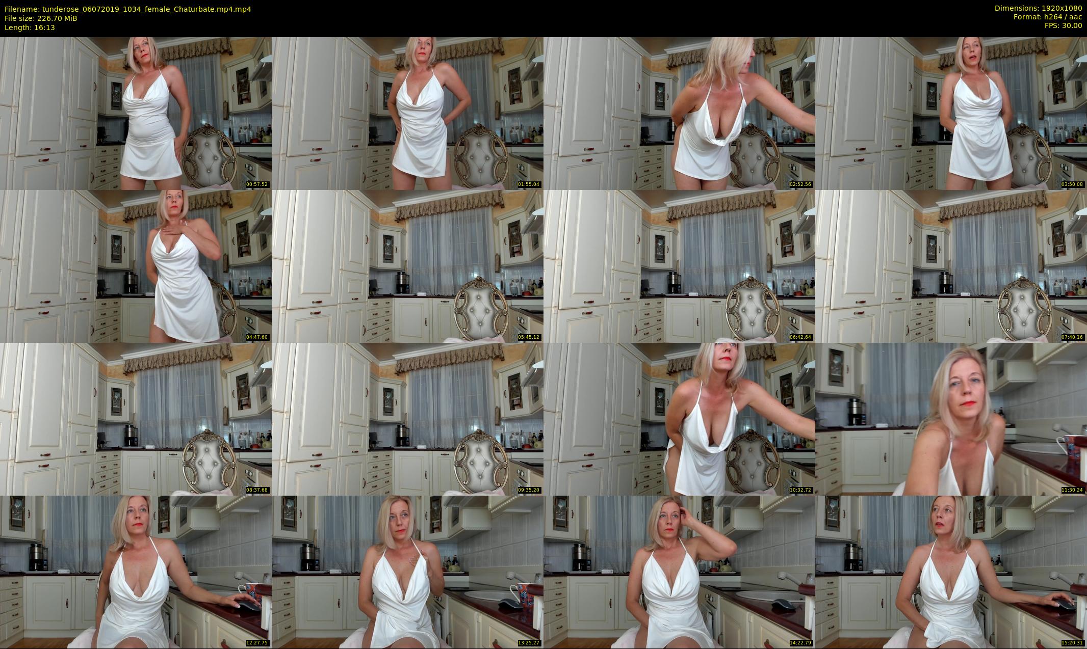 tunderose — 17 minute Chaturbate female cam show recording, 1080p, Jul 6, 2019