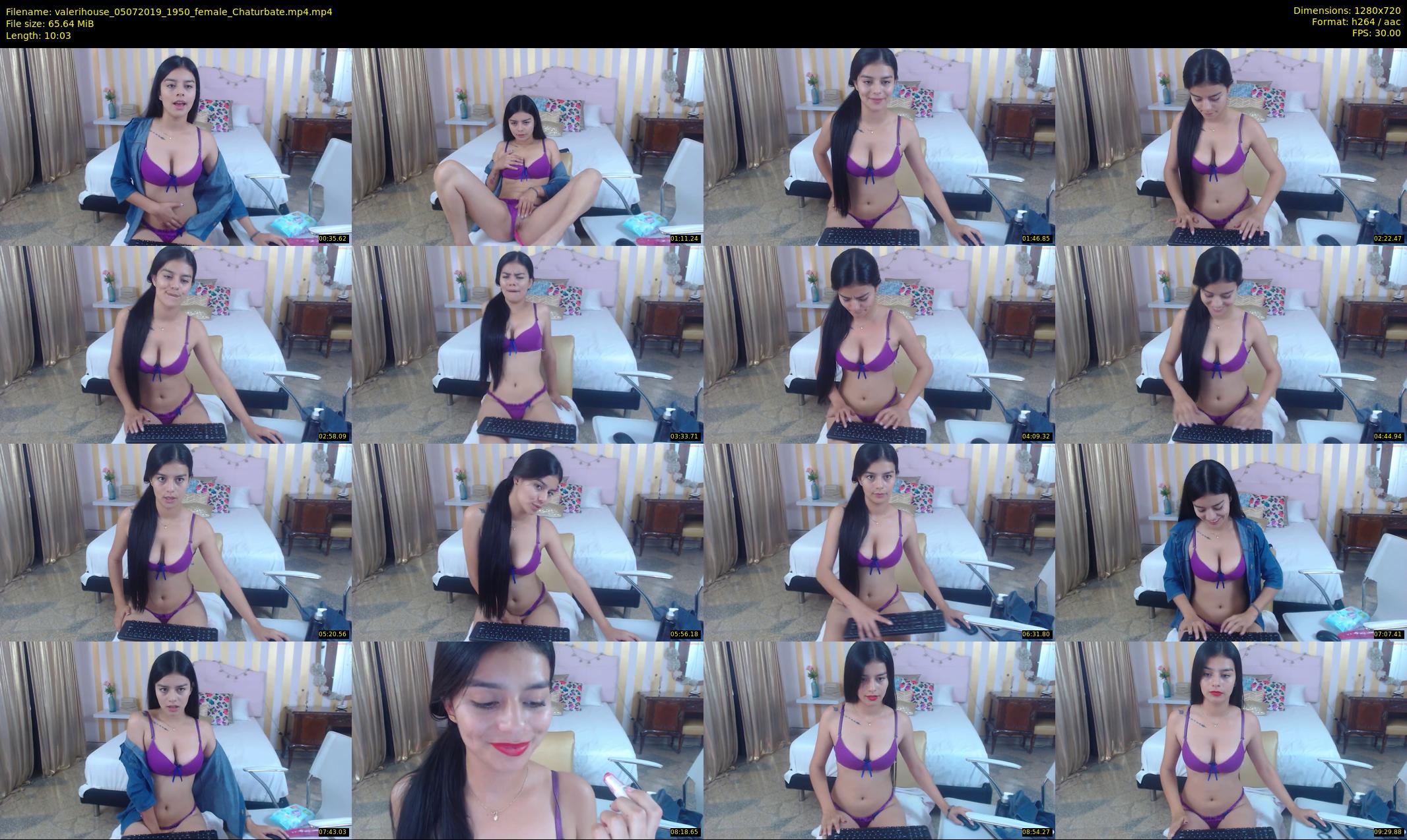 valerihouse — 11 minute Chaturbate female cam show recording, 720p, Jul 5, 2019