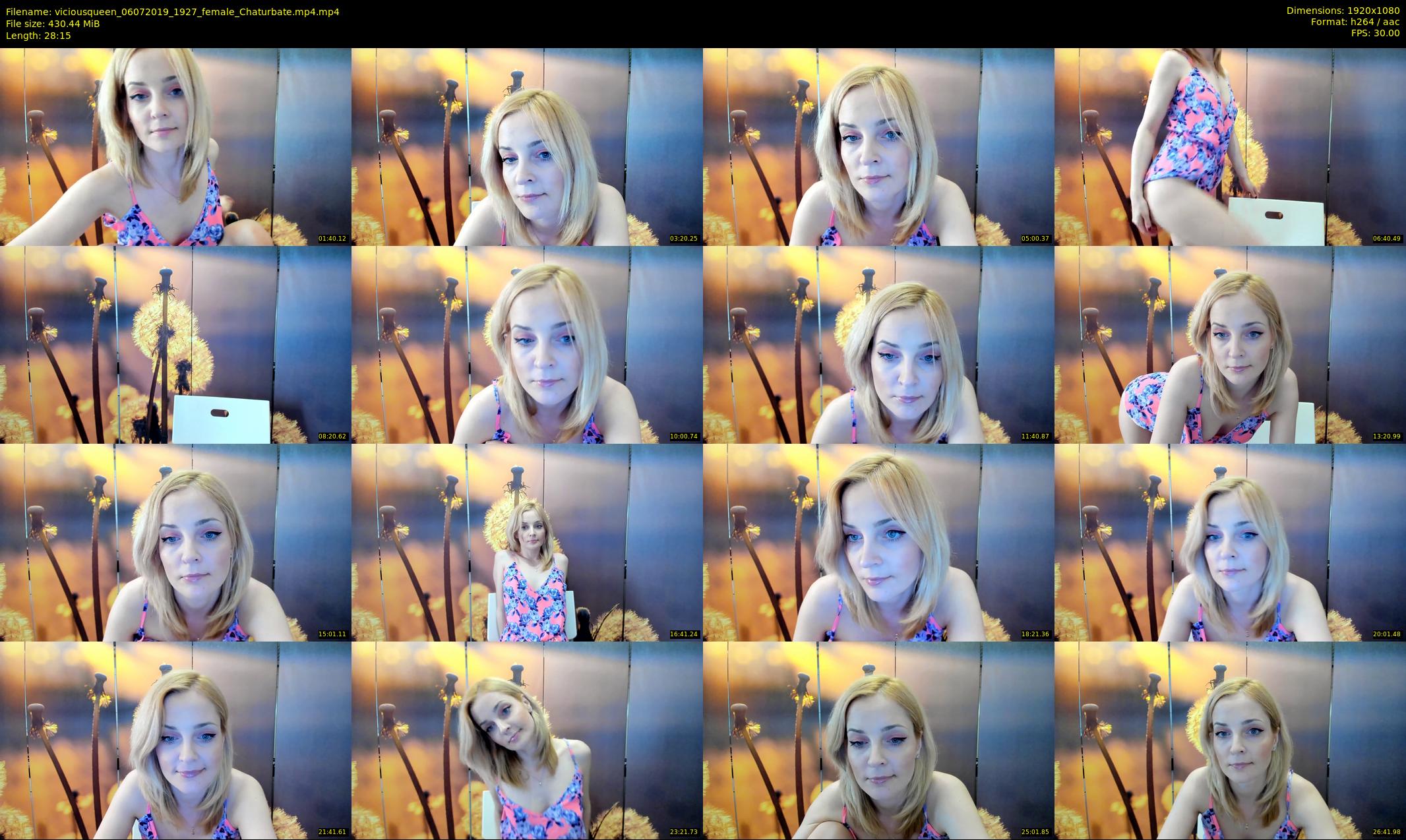 viciousqueen — 29 minute Chaturbate female cam show recording, 1080p, Jul 6, 2019