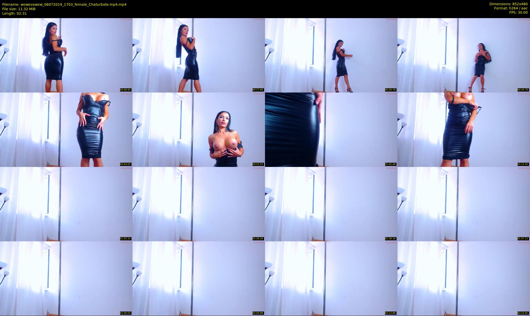 wowevawow — 3 minute Chaturbate female cam show recording, 480p, Jul 6, 2019