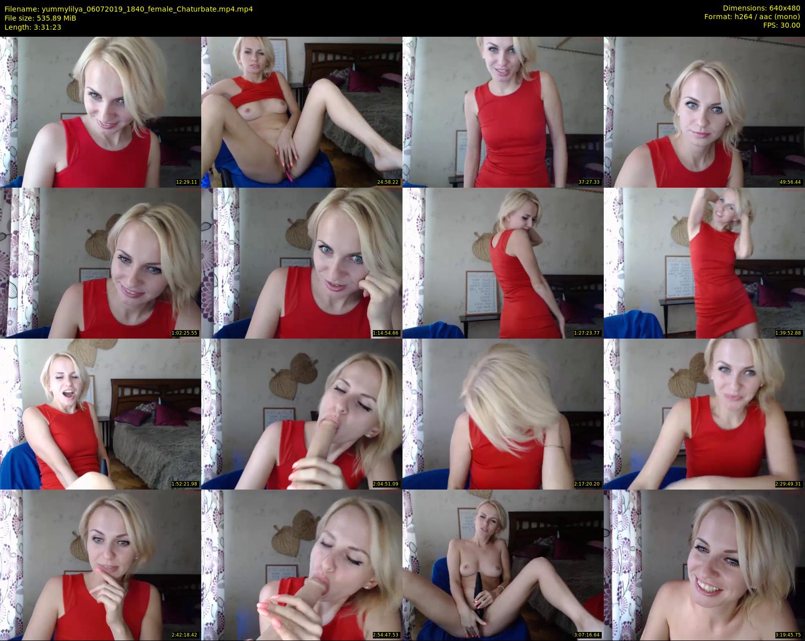 yummylilya — 212 minute Chaturbate female cam show recording, 480p, Jul 6, 2019