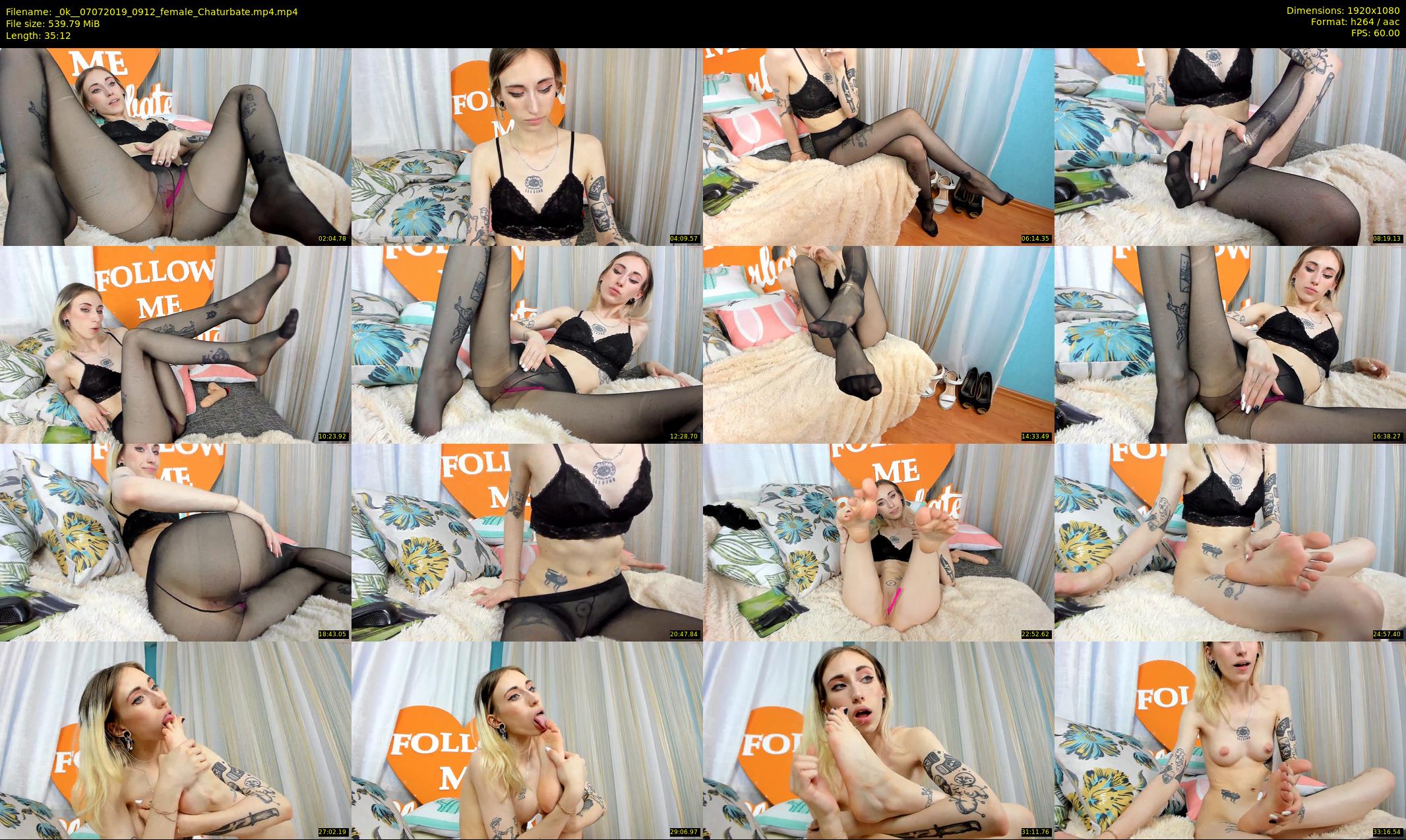 _0k_ — 36 minute Chaturbate female cam show recording, 1080p, Jul 7, 2019