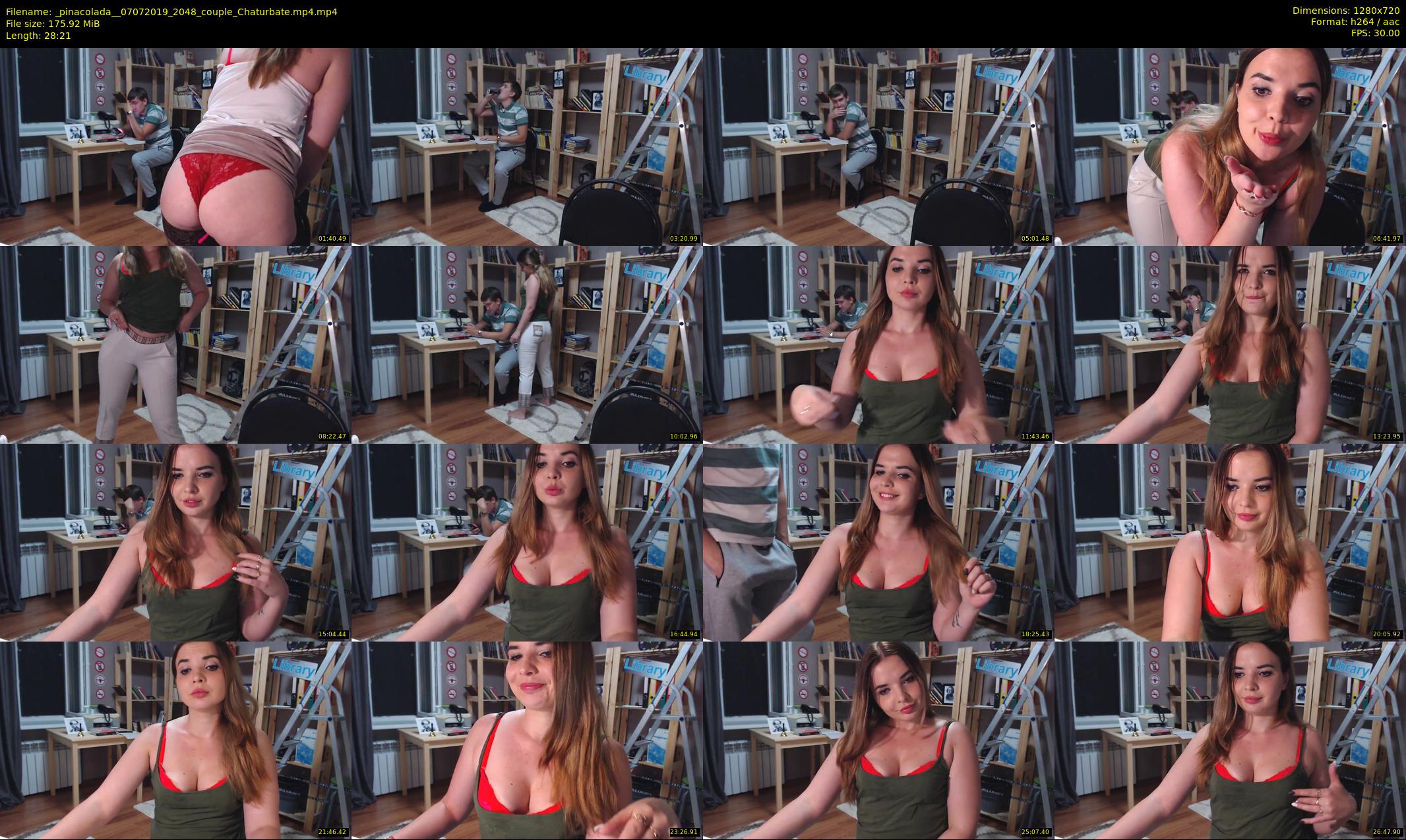 _pinacolada_ — 29 minute Chaturbate couple cam show recording, 720p, Jul 7, 2019