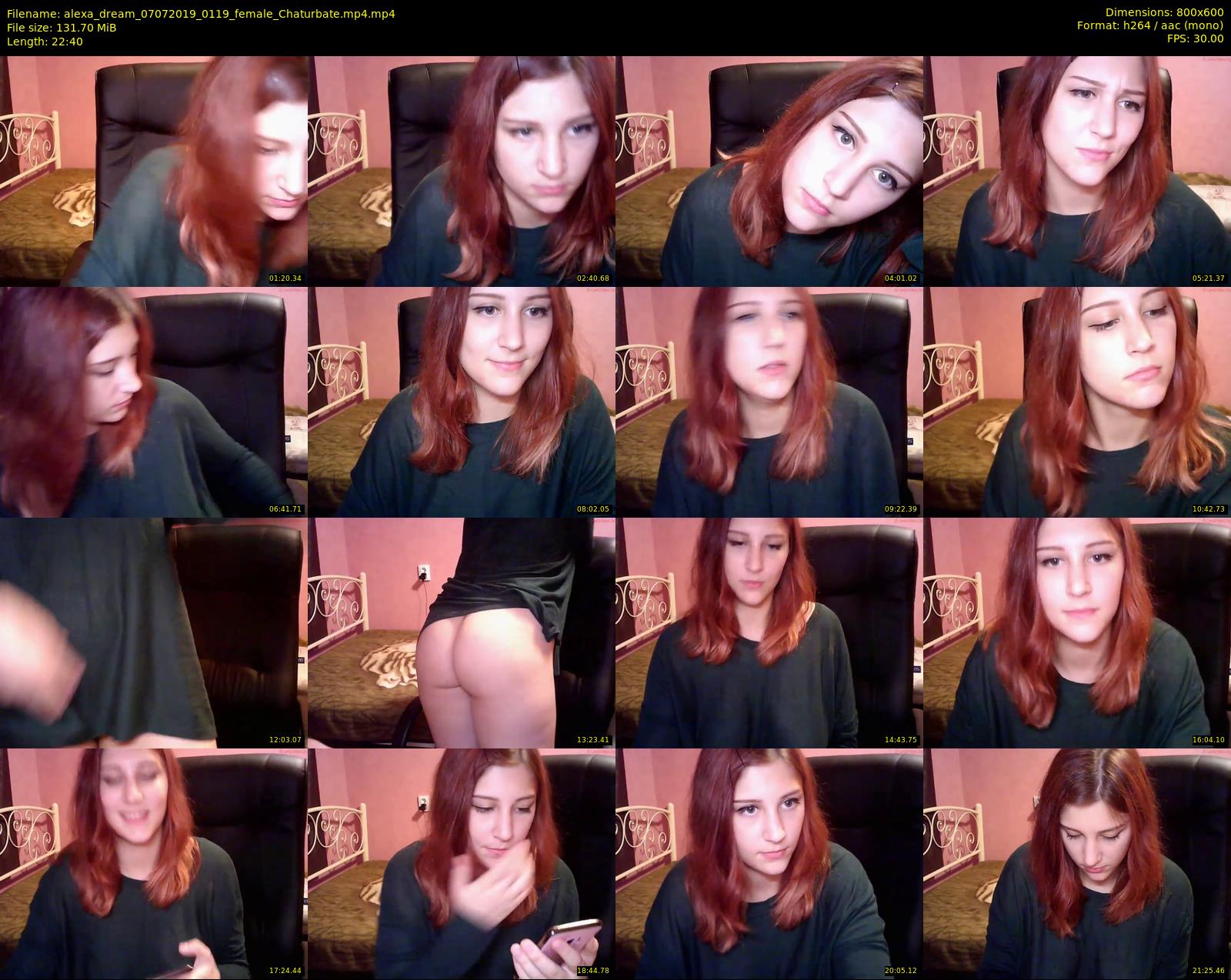 alexa_dream — 23 minute Chaturbate female cam show recording, 480p, Jul 7, 2019