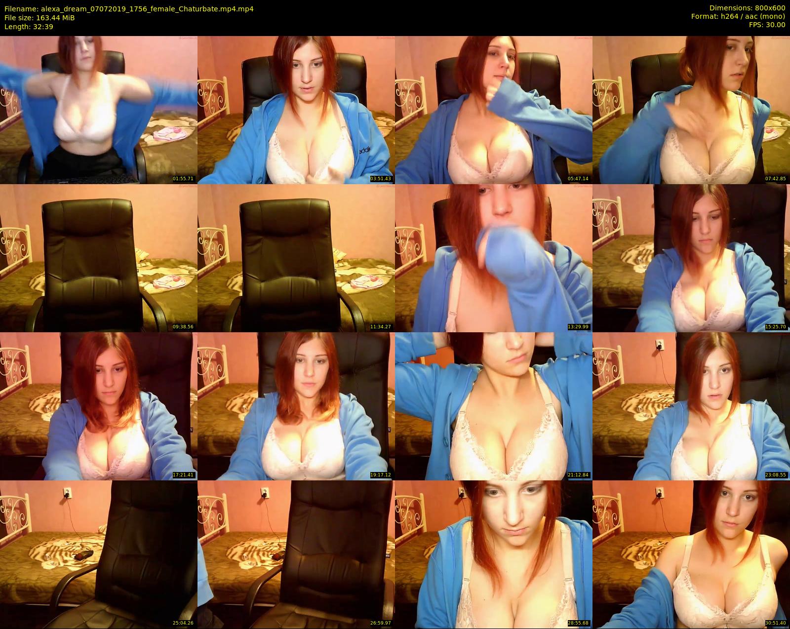 alexa_dream — 33 minute Chaturbate female cam show recording, 480p, Jul 7, 2019