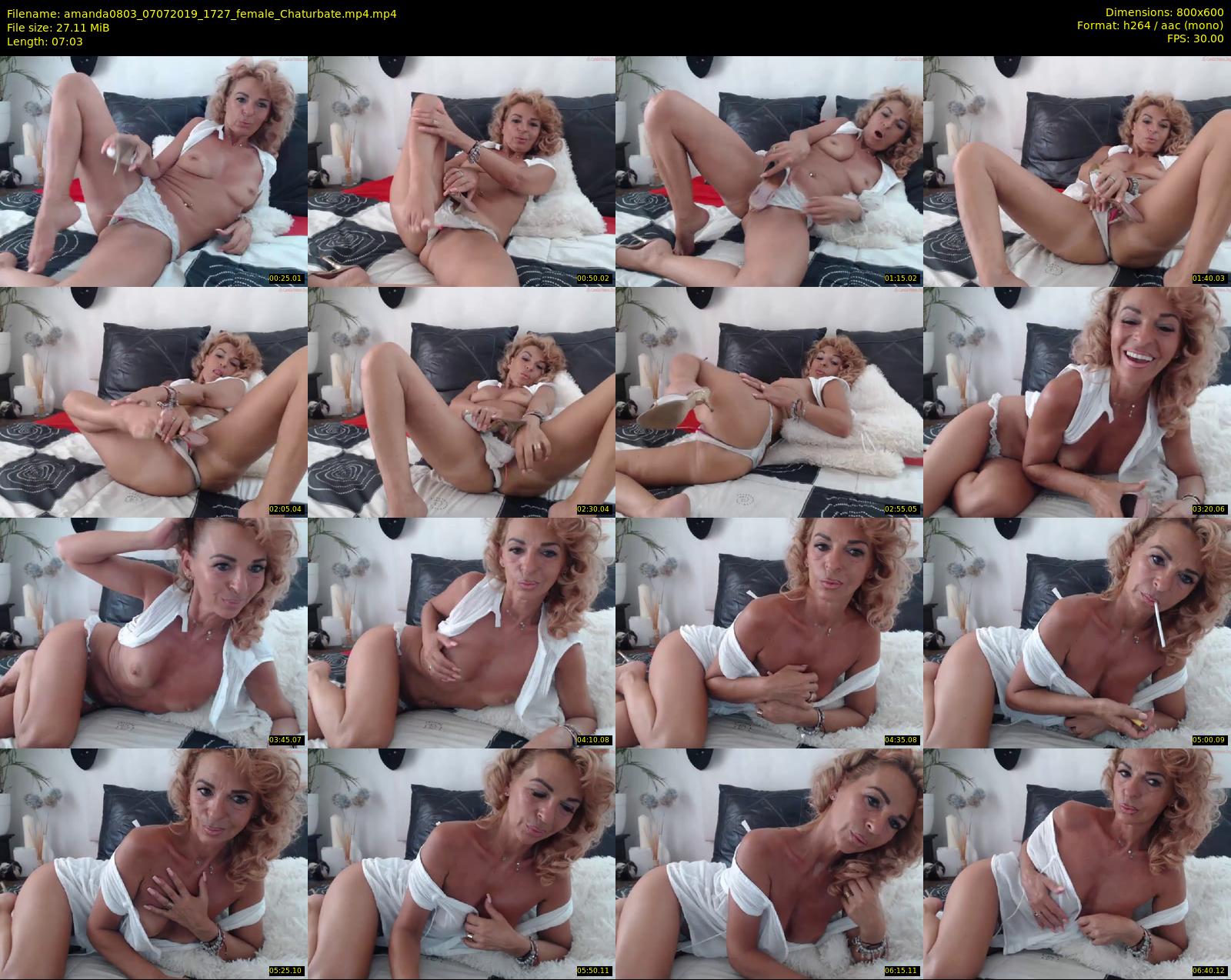 amanda0803 — 8 minute Chaturbate female cam show recording, 480p, Jul 7, 2019