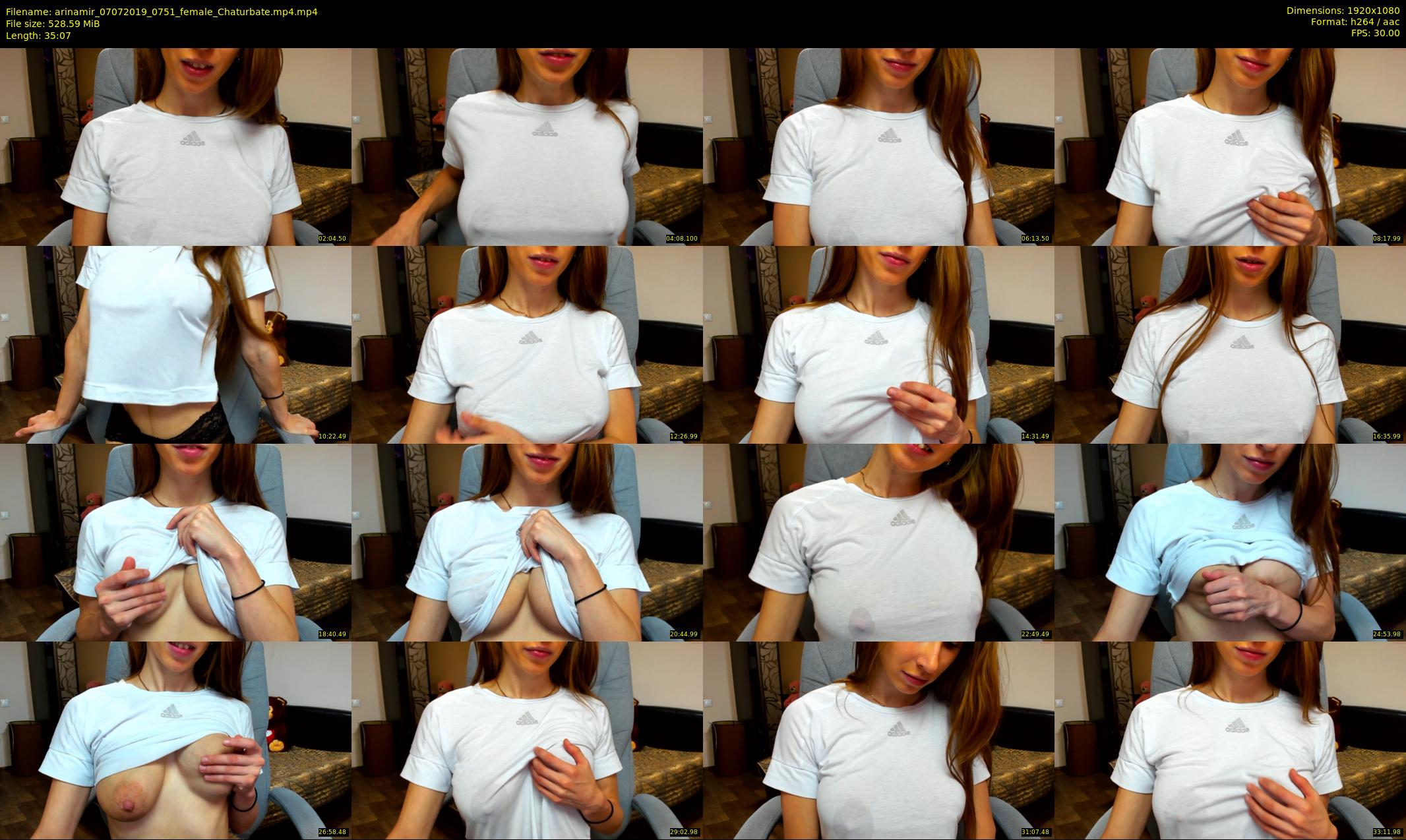 arinamir — 36 minute Chaturbate female cam show recording, 1080p, Jul 7, 2019