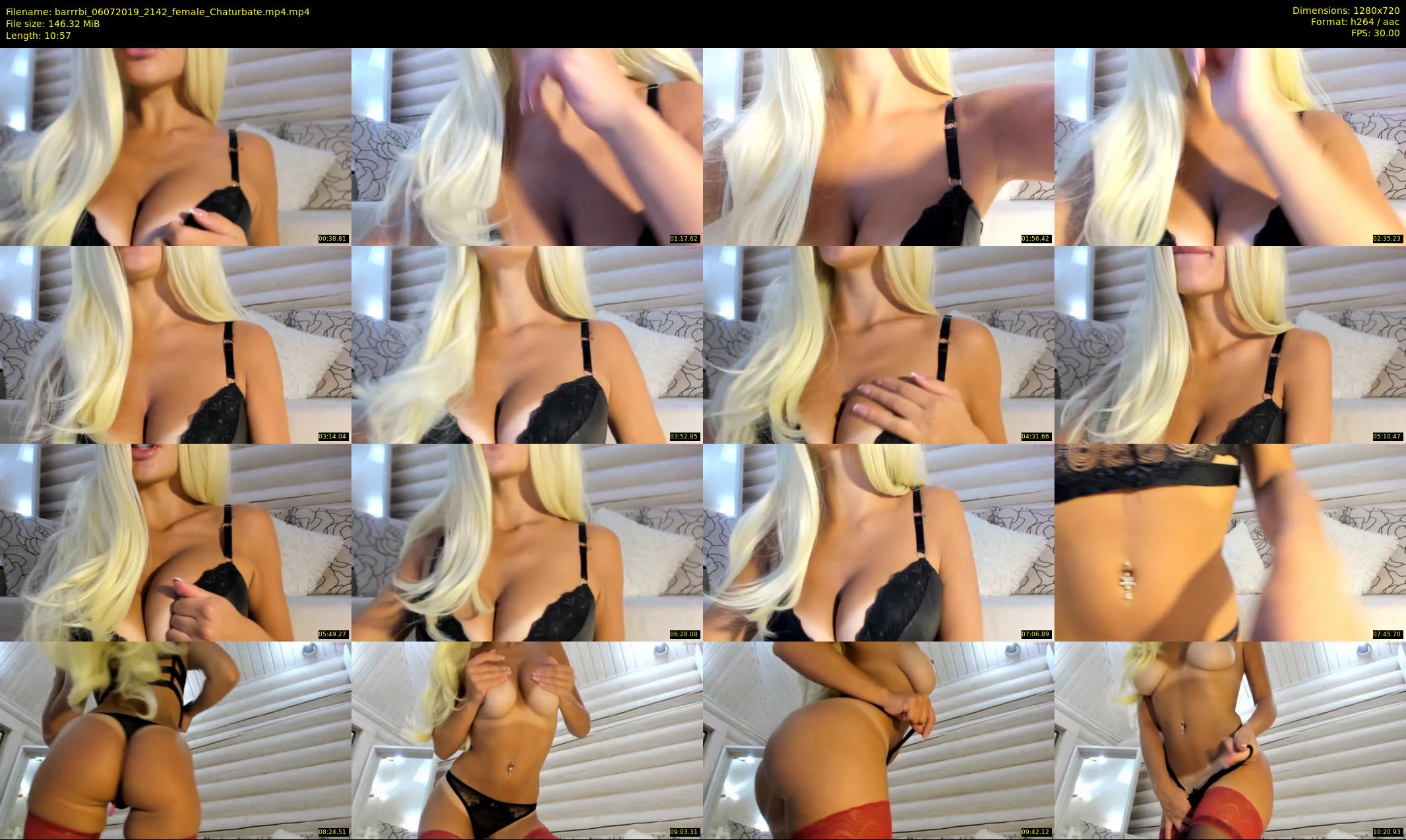 barrrbi — 11 minute Chaturbate female cam show recording, 720p, Jul 6, 2019