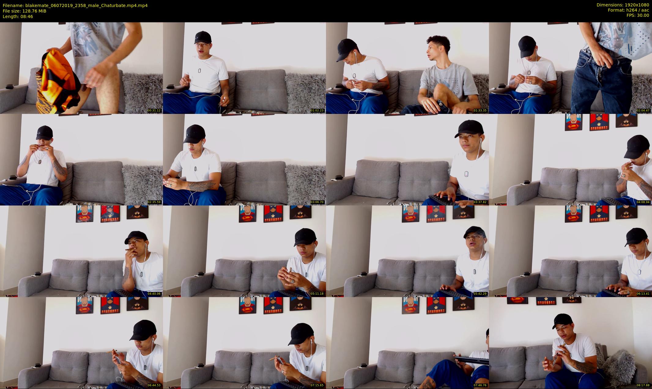 blakemate — 9 minute Chaturbate male cam show recording, 1080p, Jul 6, 2019