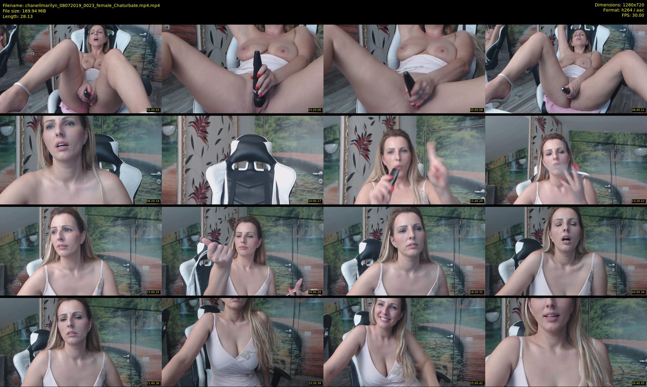 chanellmarilyn — 29 minute Chaturbate female cam show recording, 720p, Jul 8, 2019