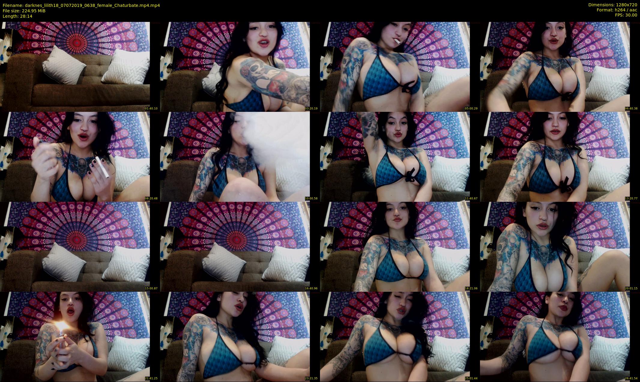 darknes_lilith18 — 29 minute Chaturbate female cam show recording, 720p, Jul 7, 2019