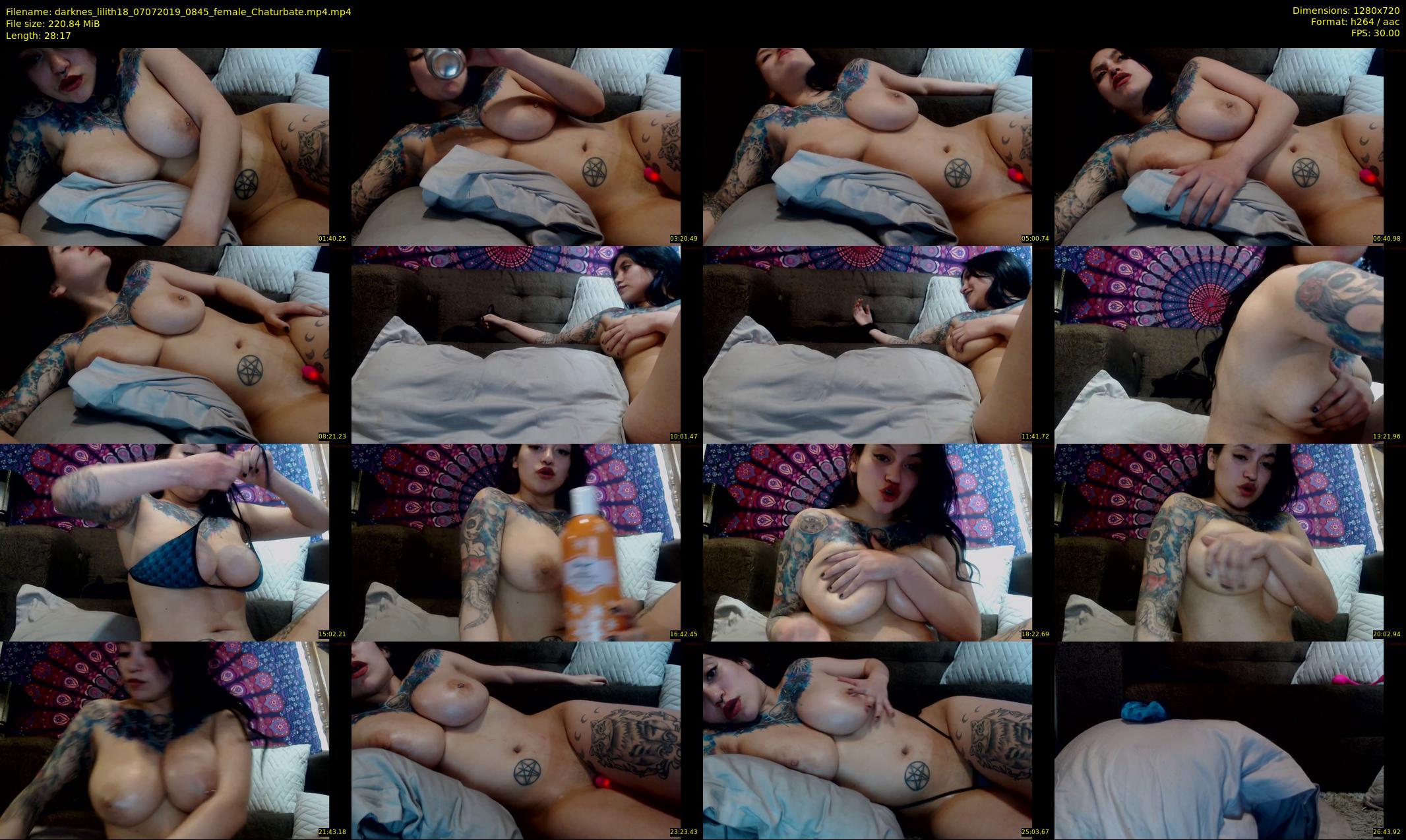 darknes_lilith18 — 29 minute Chaturbate female cam show recording, 720p, Jul 7, 2019