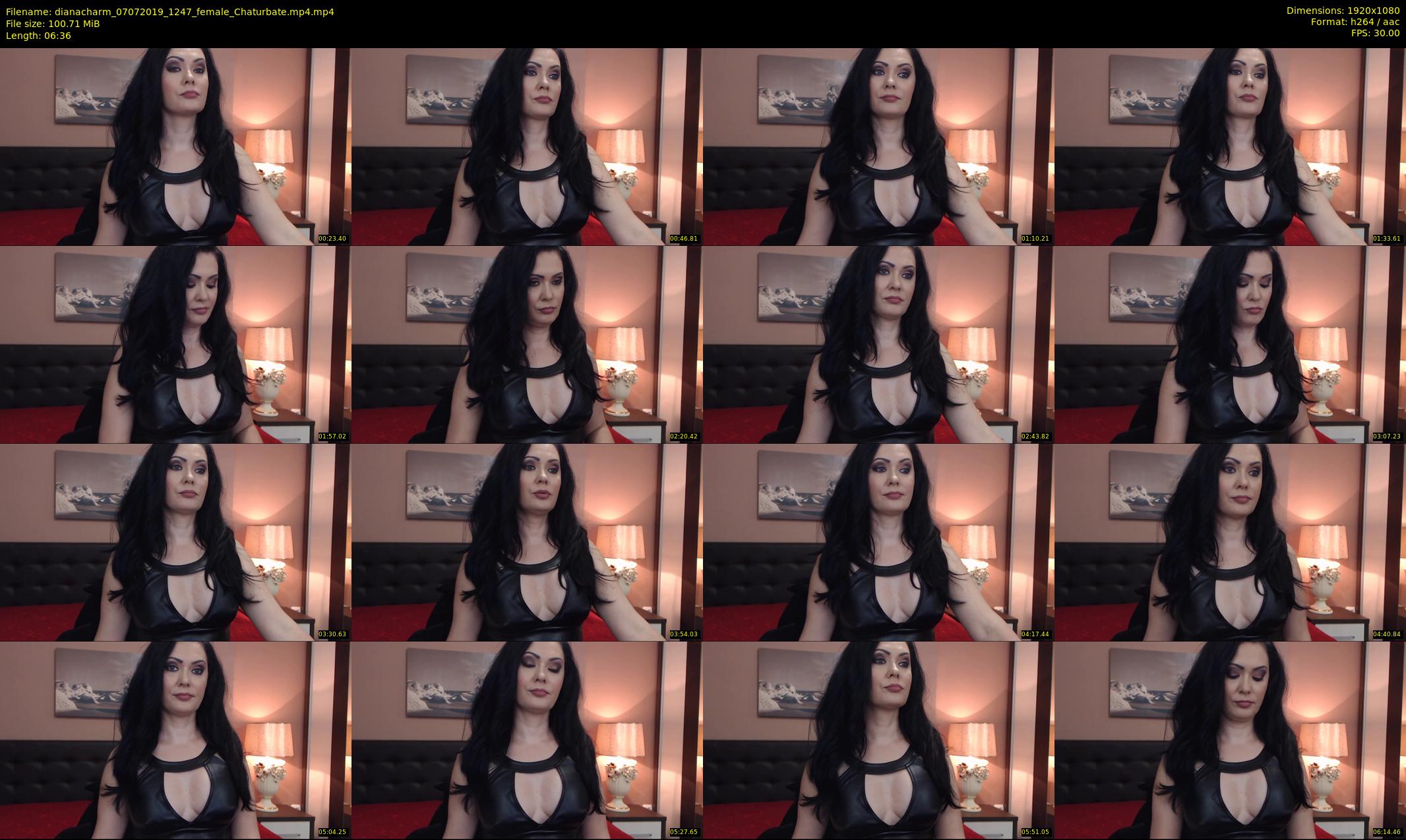 dianacharm — 7 minute Chaturbate female cam show recording, 1080p, Jul 7, 2019