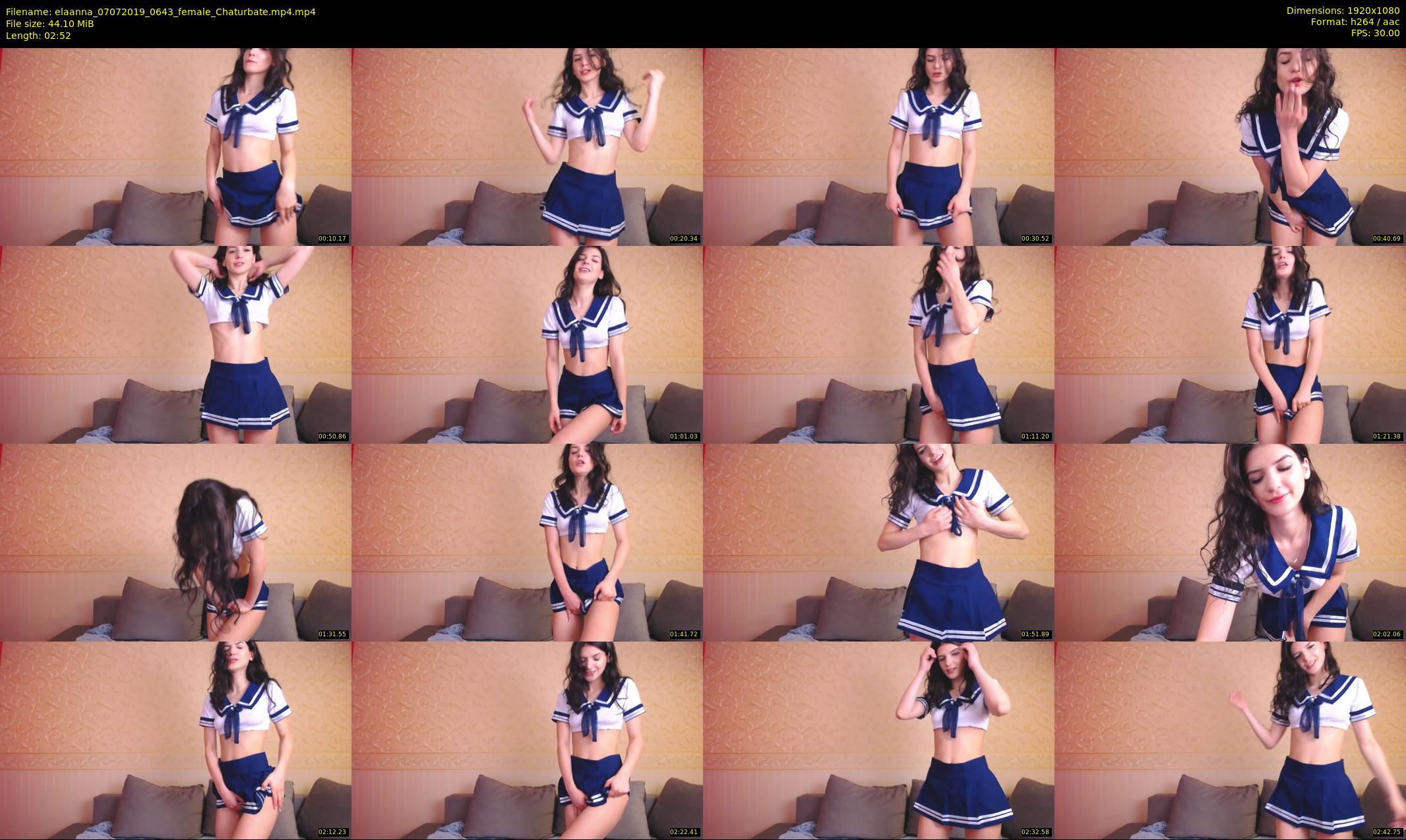 elaanna — 3 minute Chaturbate female cam show recording, 1080p, Jul 7, 2019