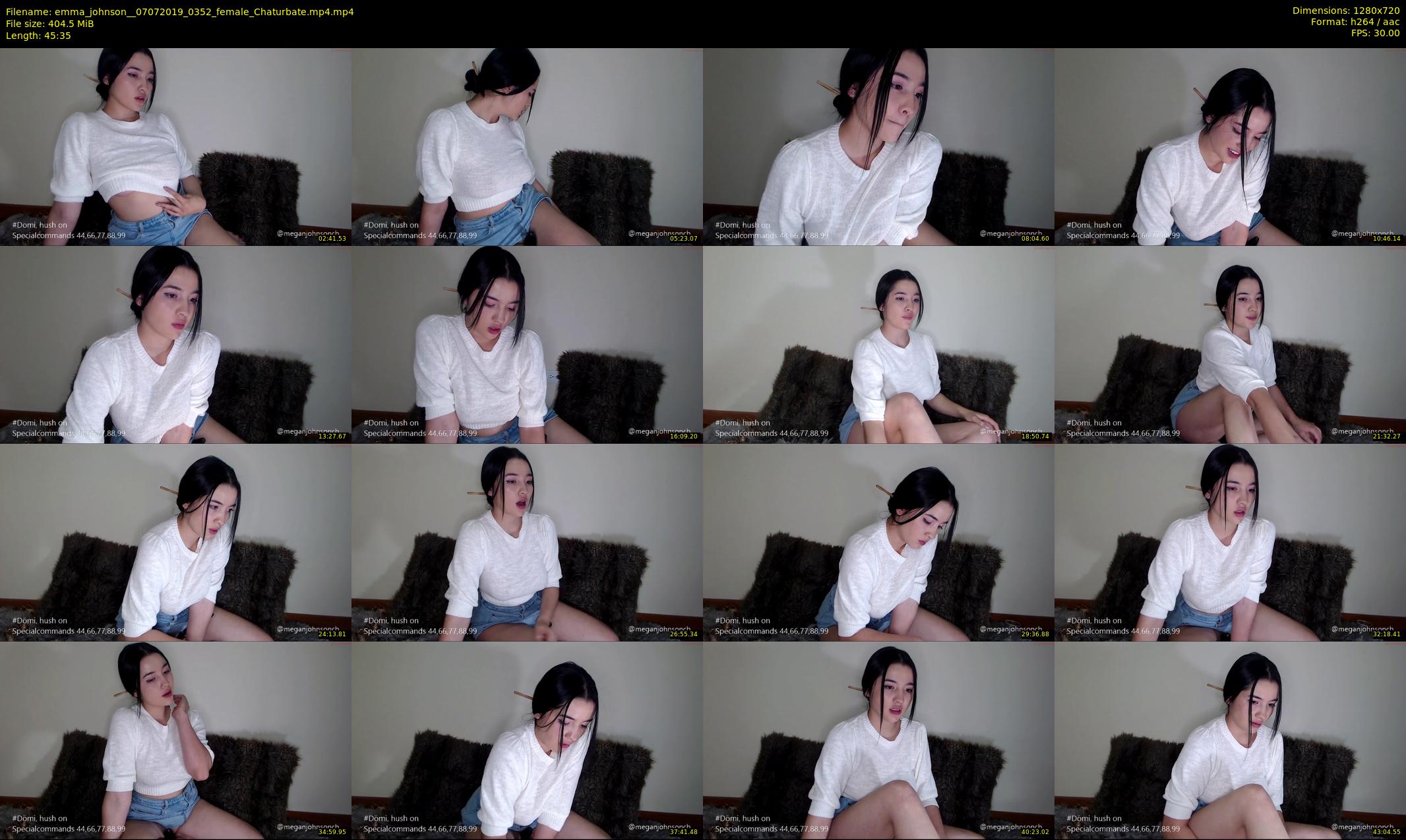 emma_johnson_ — 46 minute Chaturbate female cam show recording, 720p, Jul 7, 2019