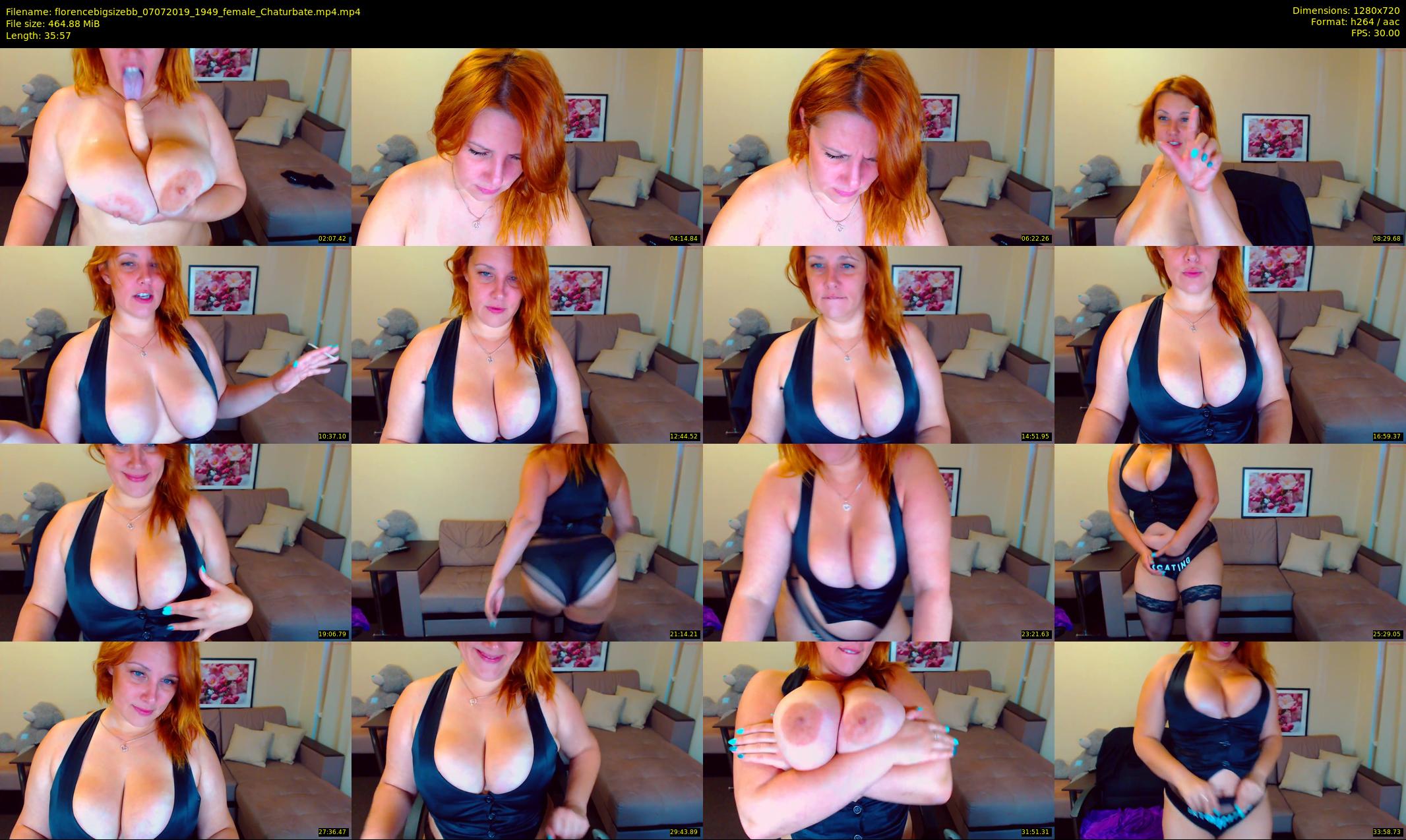 florencebigsizebb — 36 minute Chaturbate female cam show recording, 720p, Jul 7, 2019