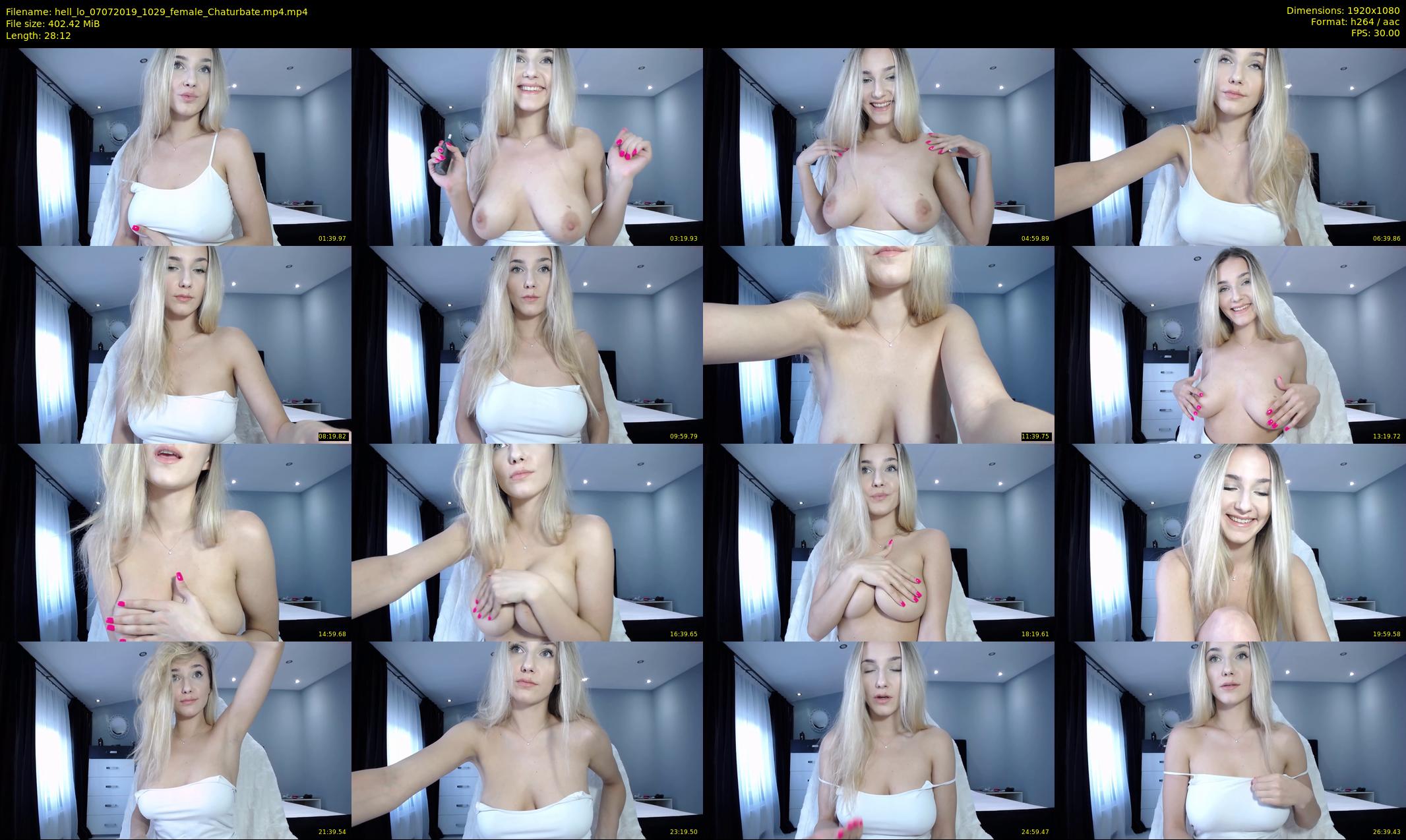hell_lo — 29 minute Chaturbate female cam show recording, 1080p, Jul 7, 2019