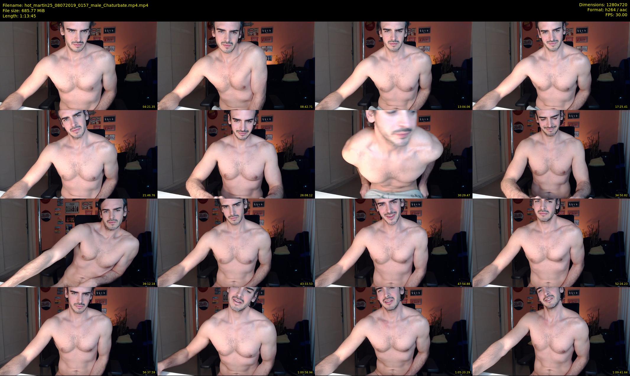 hot_martin25 — 74 minute Chaturbate male cam show recording, 720p, Jul 8, 2019