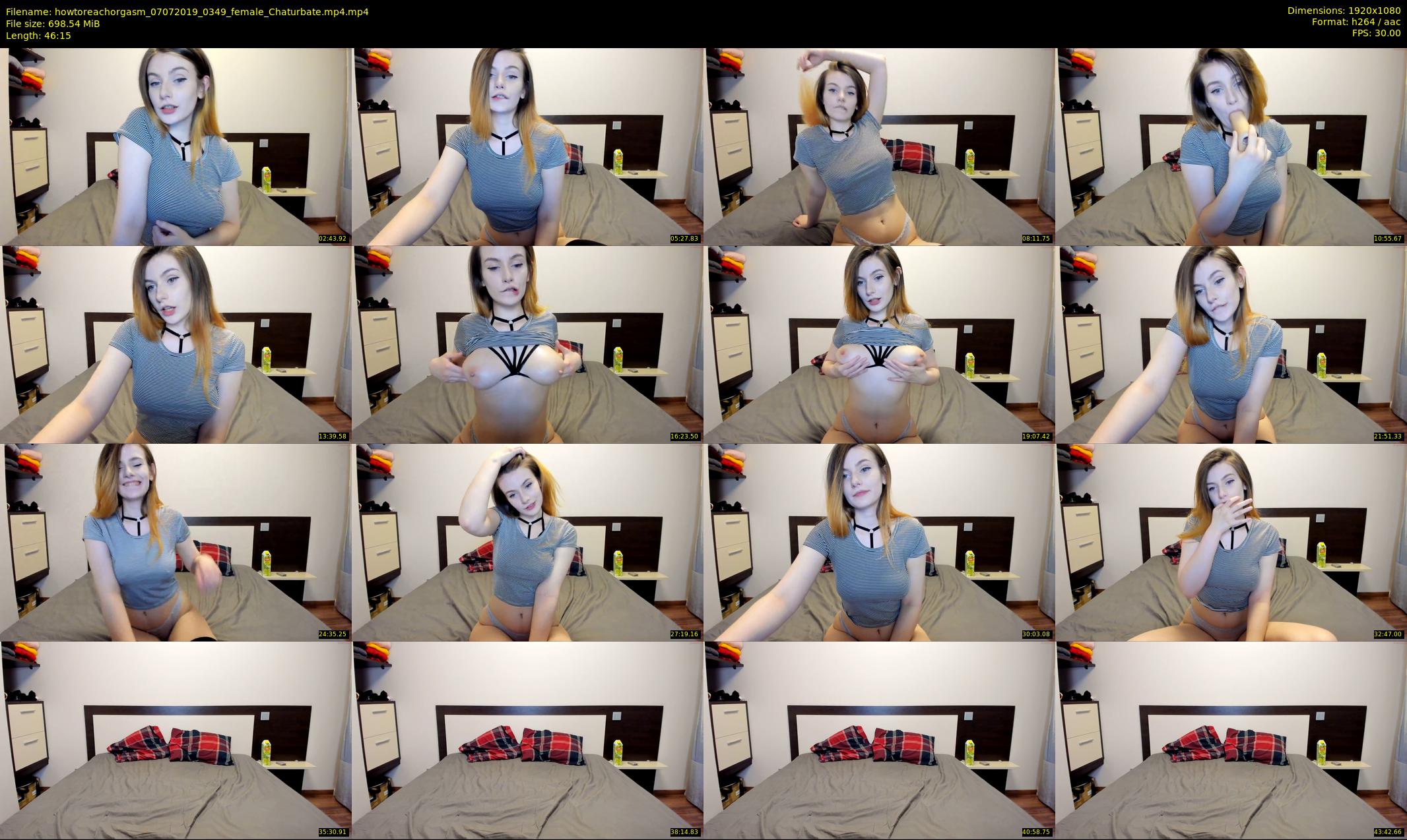 howtoreachorgasm — 47 minute Chaturbate couple cam show recording, 1080p, Jul 7, 2019