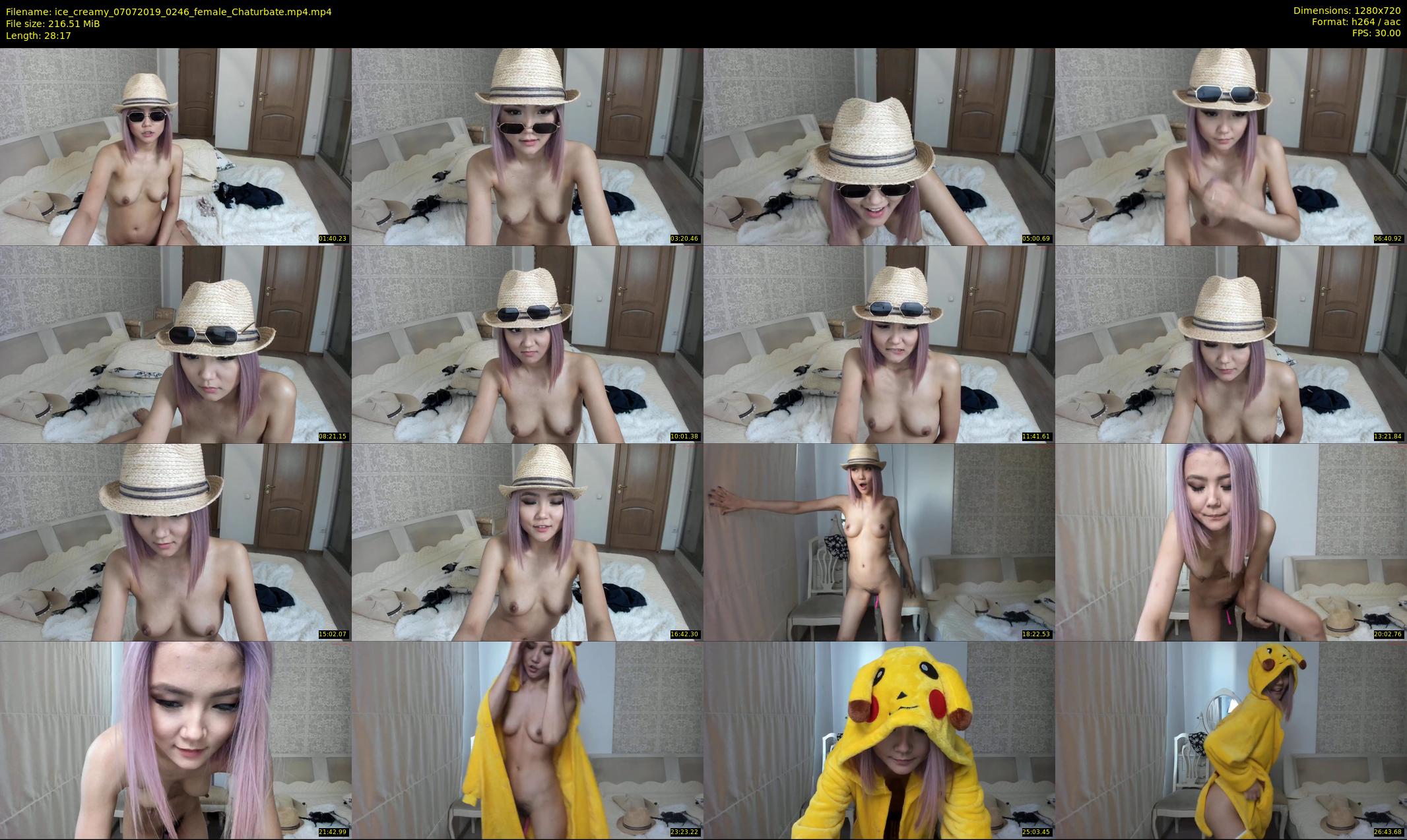 ice_creamy — 29 minute Chaturbate female cam show recording, 720p, Jul 7, 2019