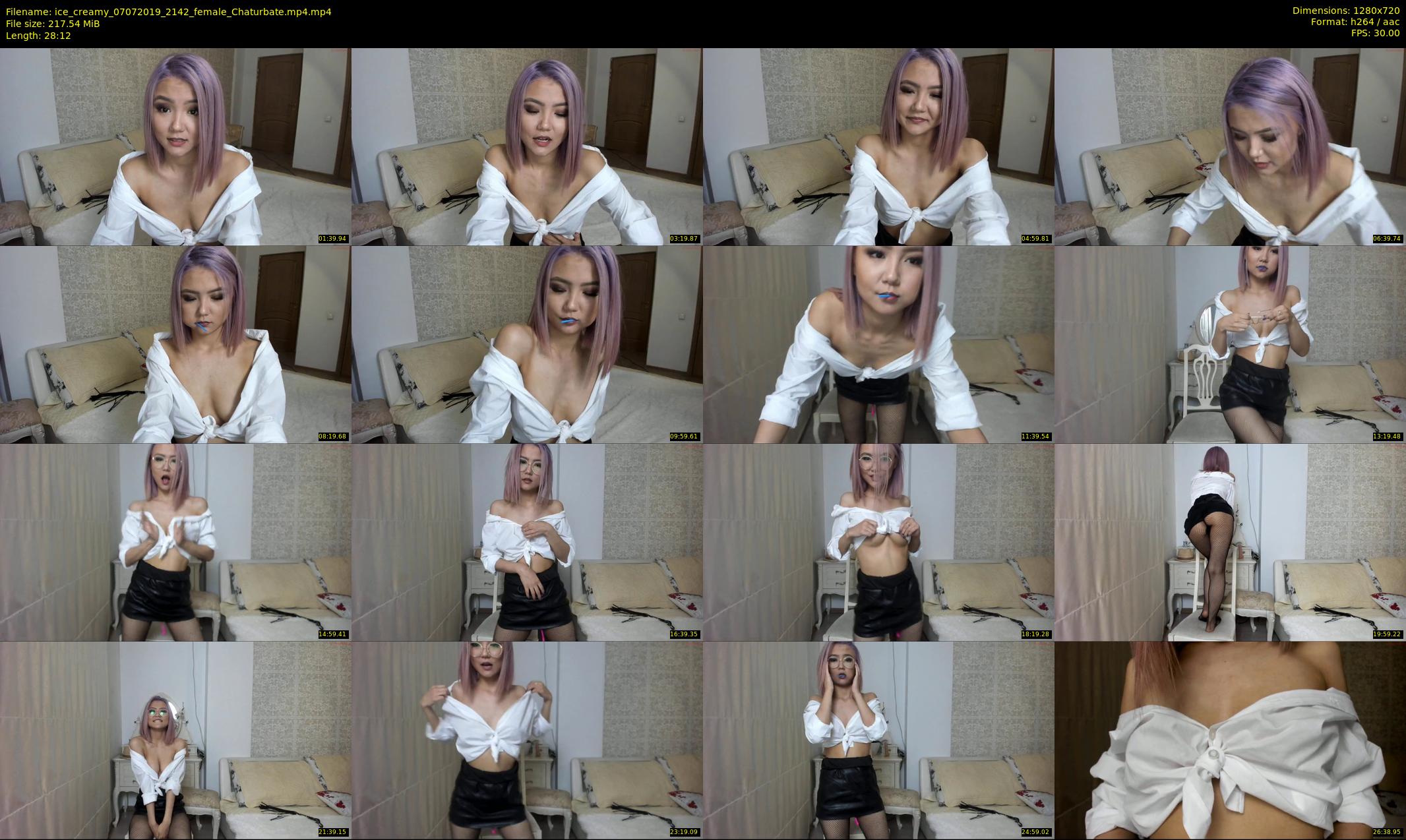 ice_creamy — 29 minute Chaturbate female cam show recording, 720p, Jul 7, 2019