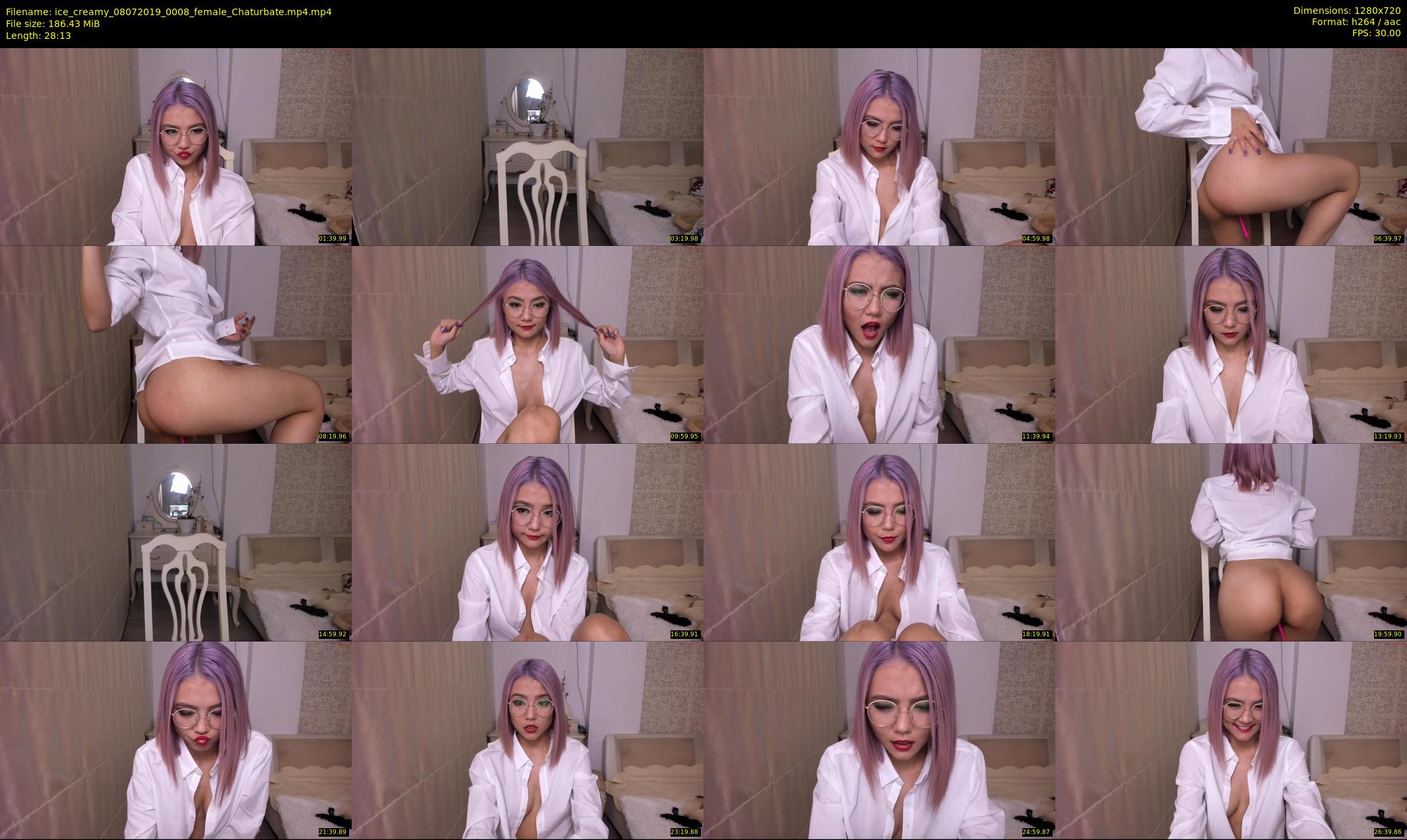 ice_creamy — 29 minute Chaturbate female cam show recording, 720p, Jul 8, 2019