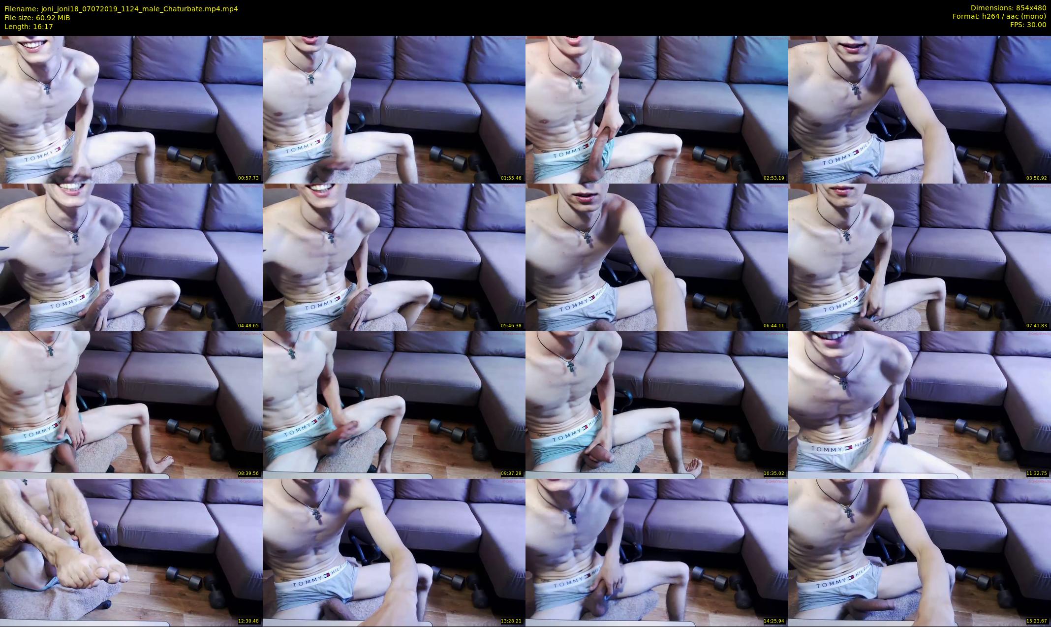 joni_joni18 — 17 minute Chaturbate male cam show recording, 480p, Jul 7, 2019