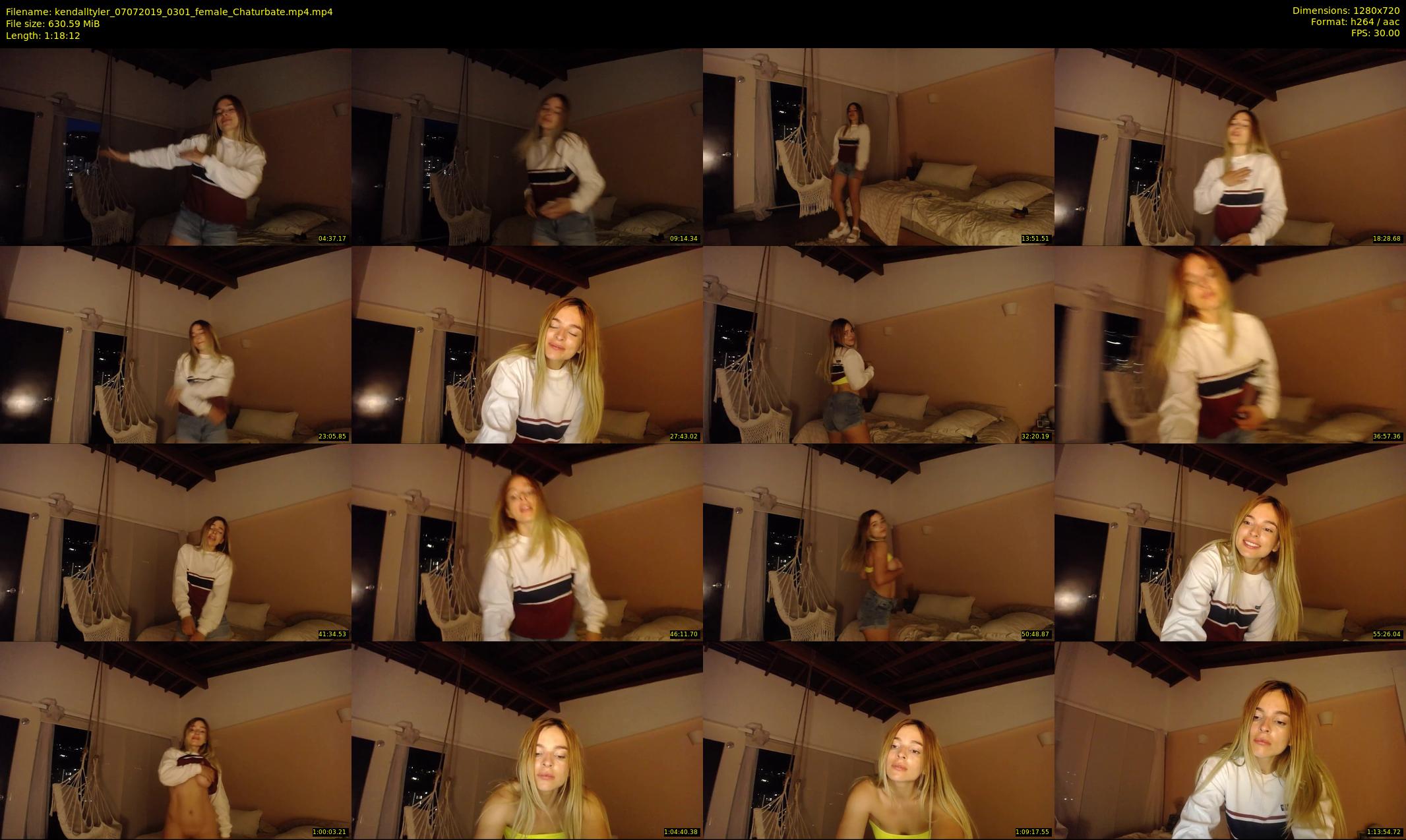 kendalltyler — 79 minute Chaturbate female cam show recording, 720p, Jul 7, 2019