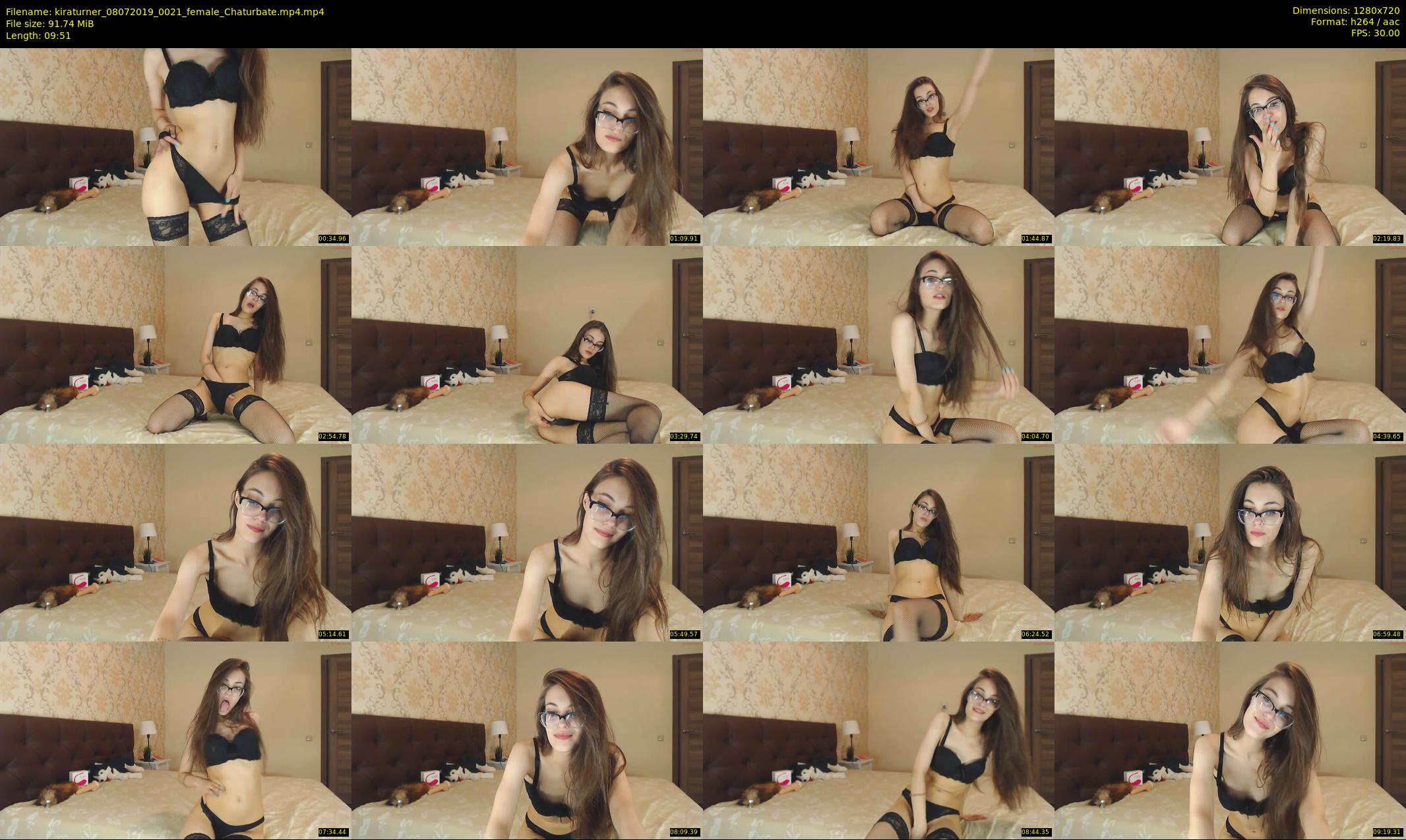 kiraturner — 10 minute Chaturbate couple cam show recording, 720p, Jul 8, 2019