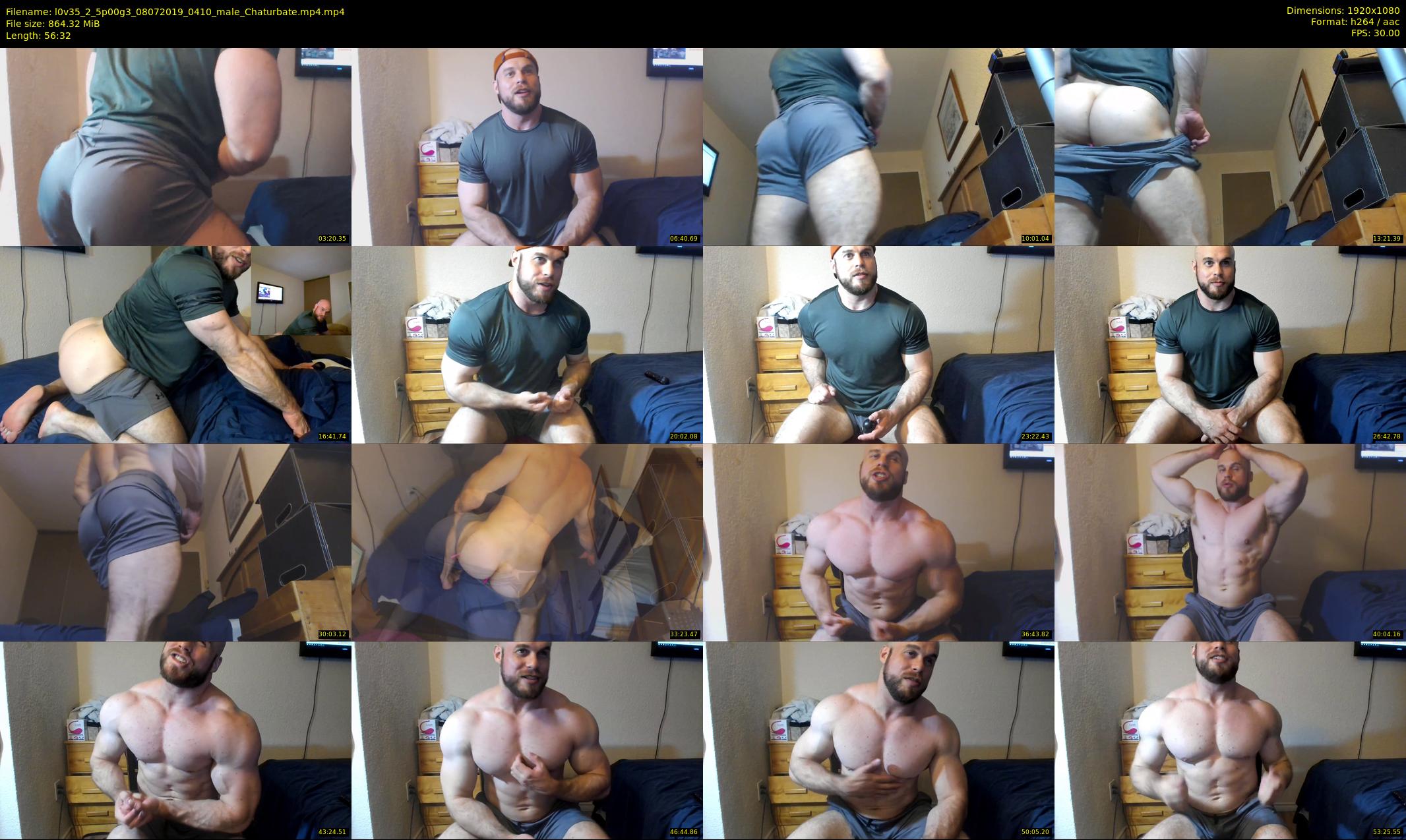 l0v35_2_5p00g3 — 57 minute Chaturbate male cam show recording, 1080p, Jul 8, 2019