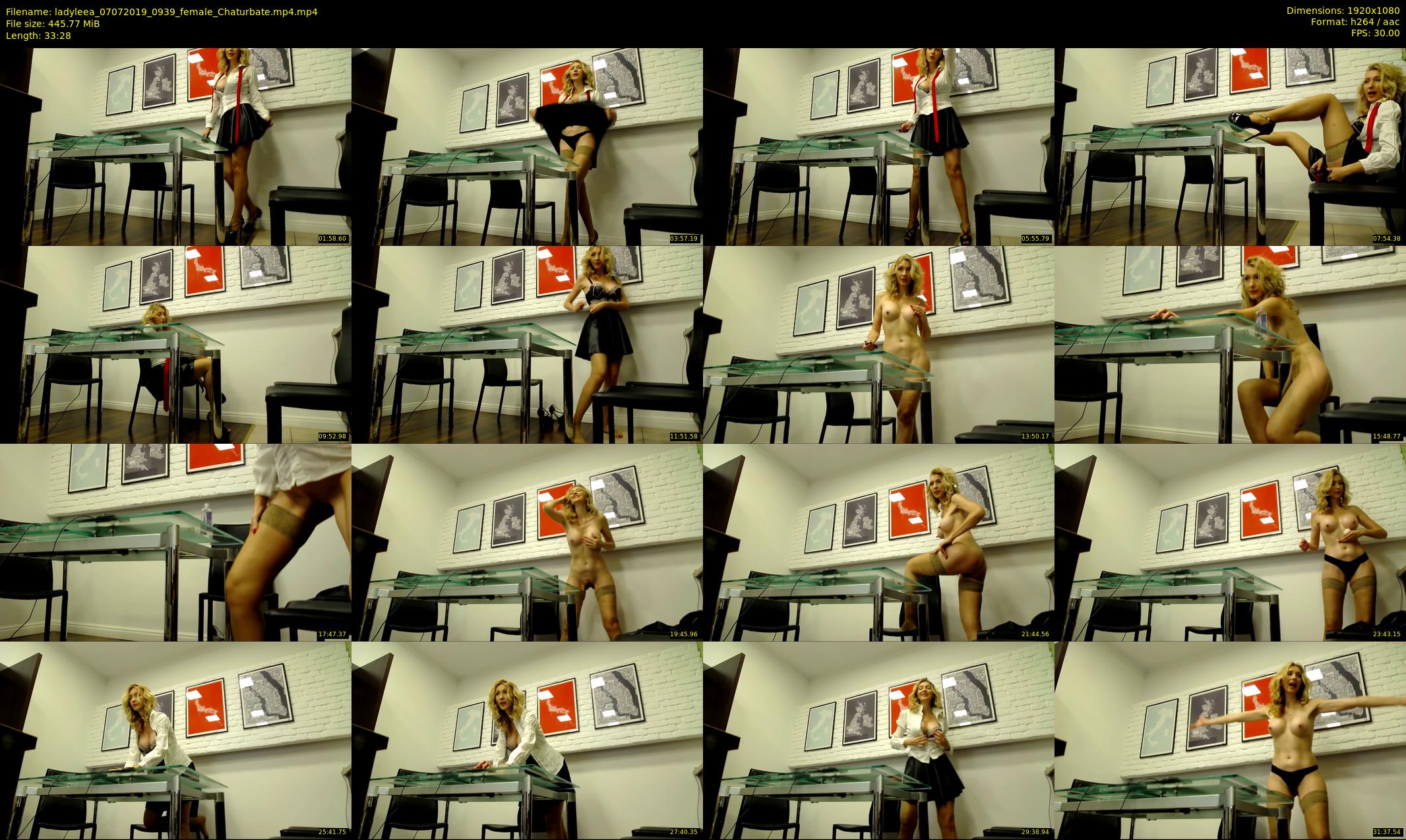 ladyleea — 34 minute Chaturbate female cam show recording, 1080p, Jul 7, 2019