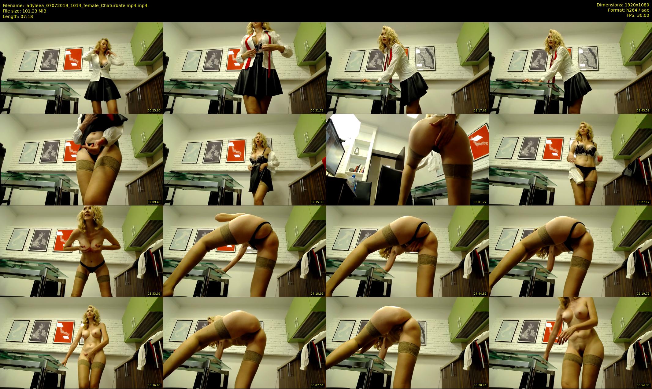 ladyleea — 8 minute Chaturbate female cam show recording, 1080p, Jul 7, 2019