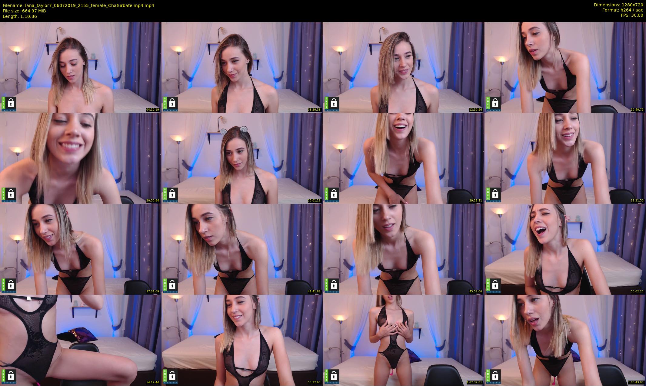 lana_taylor7 — 71 minute Chaturbate female cam show recording, 720p, Jul 6, 2019
