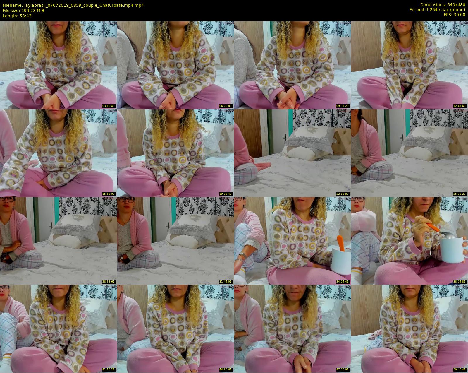 laylabrasil — 54 minute Chaturbate female cam show recording, 480p, Jul 7, 2019