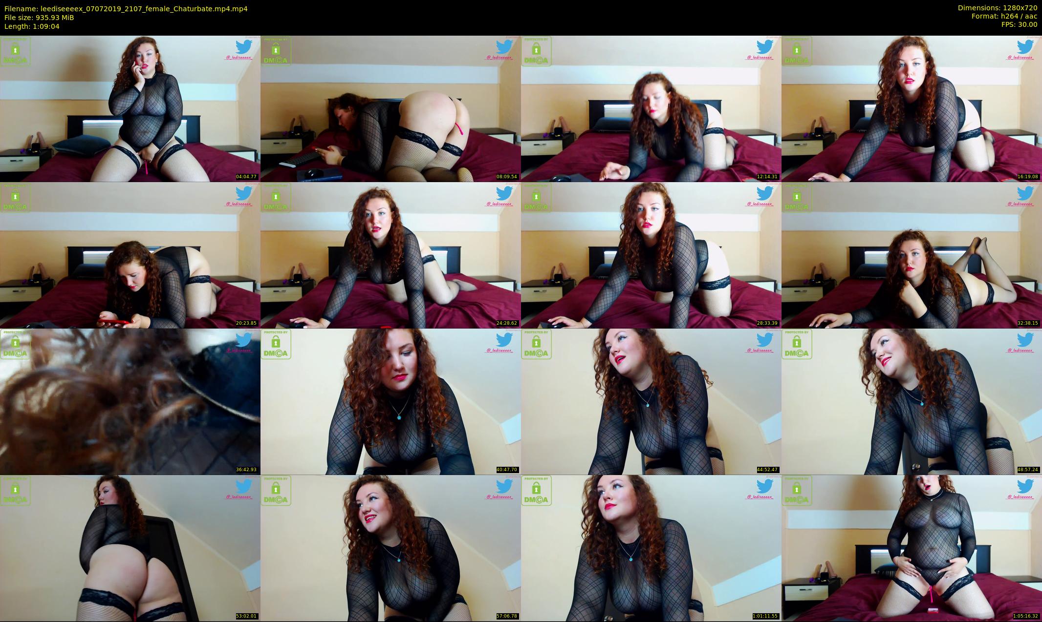 leediseeeex — 70 minute Chaturbate female cam show recording, 720p, Jul 7, 2019