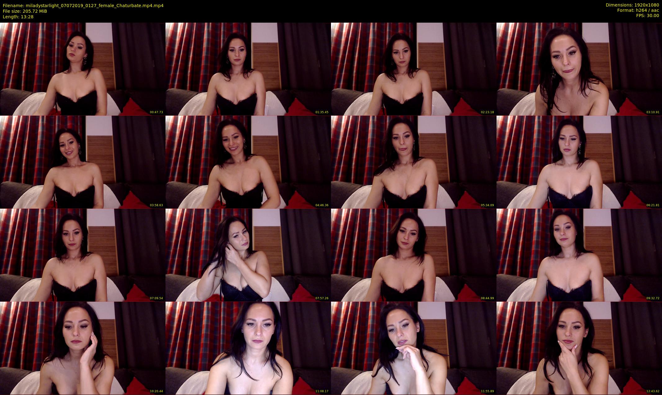 miladystarlight — 14 minute Chaturbate female cam show recording, 1080p, Jul 7, 2019