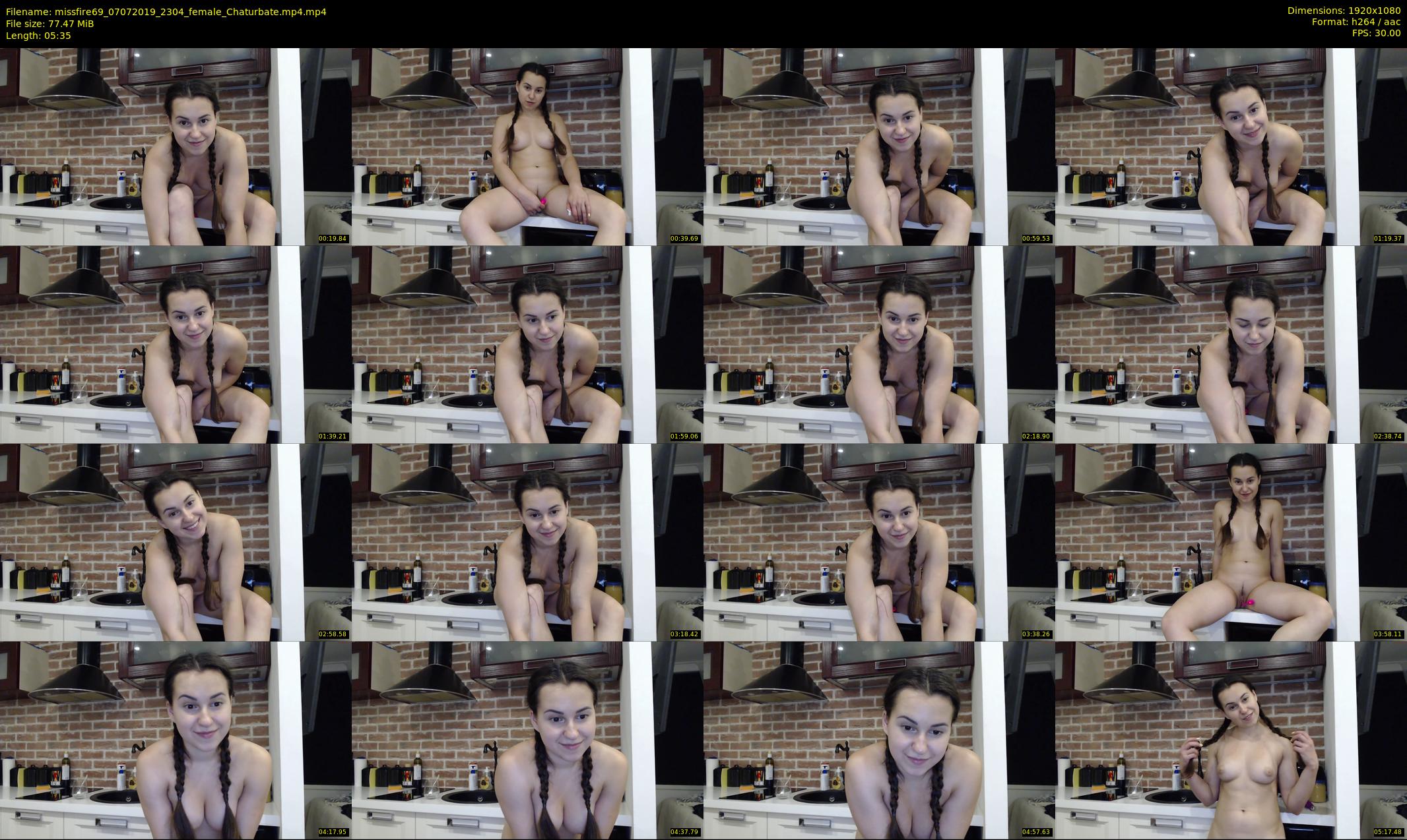 missfire69 — 6 minute Chaturbate female cam show recording, 1080p, Jul 7, 2019