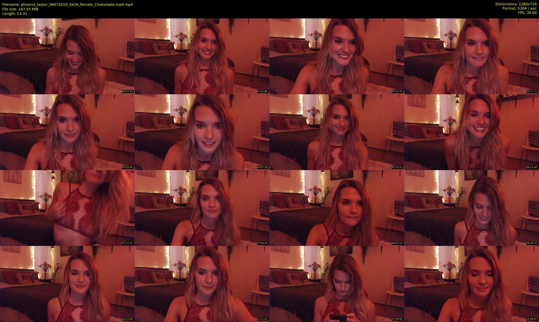 phoenix_taylor — 14 minute Chaturbate female cam show recording, 720p, Jul 8, 2019