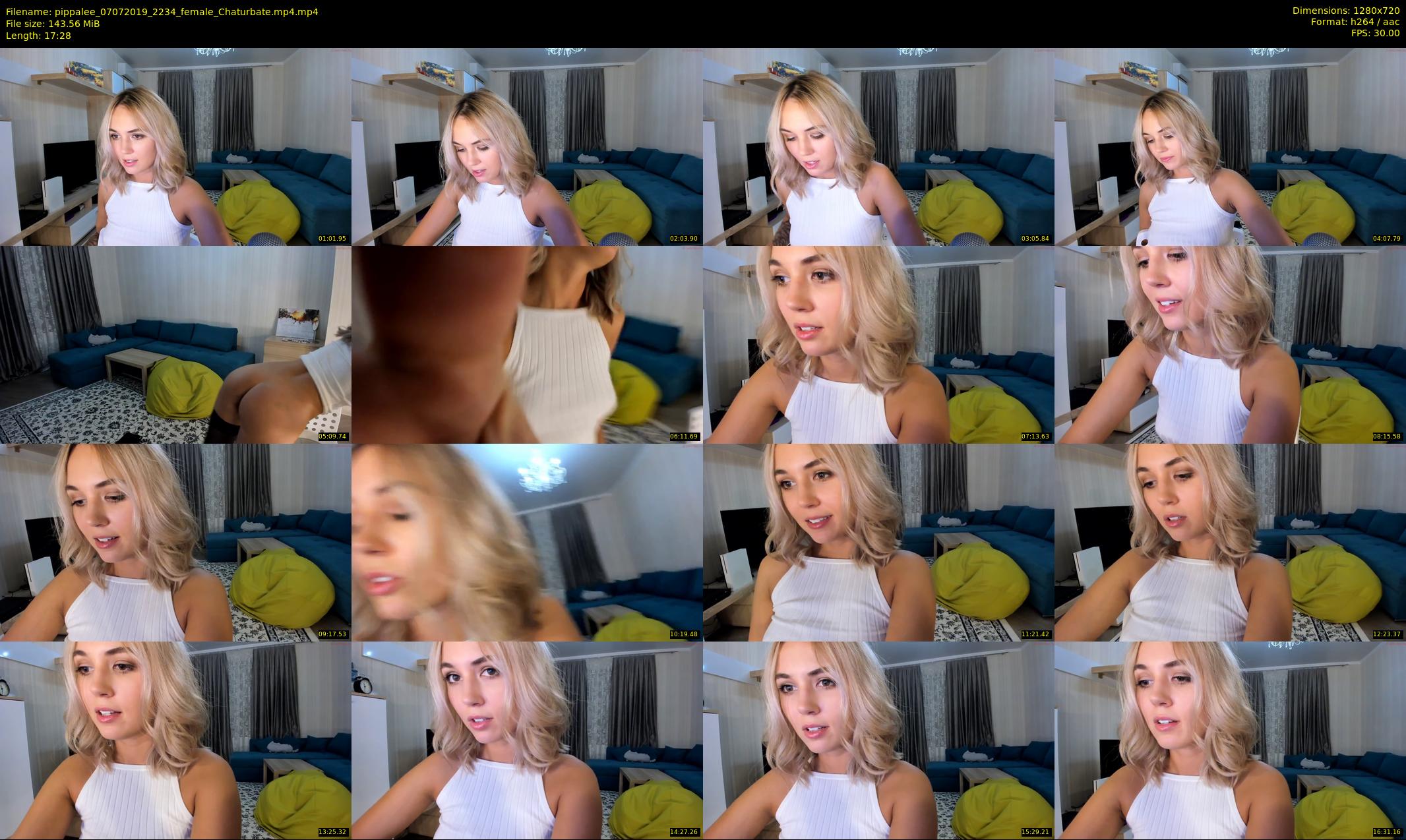 pippalee — 18 minute Chaturbate female cam show recording, 720p, Jul 7, 2019