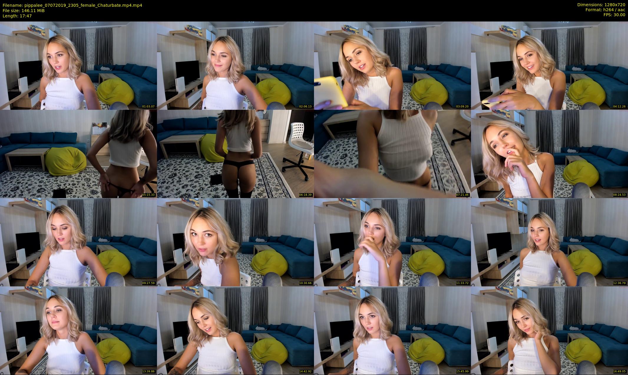 pippalee — 18 minute Chaturbate female cam show recording, 720p, Jul 7, 2019