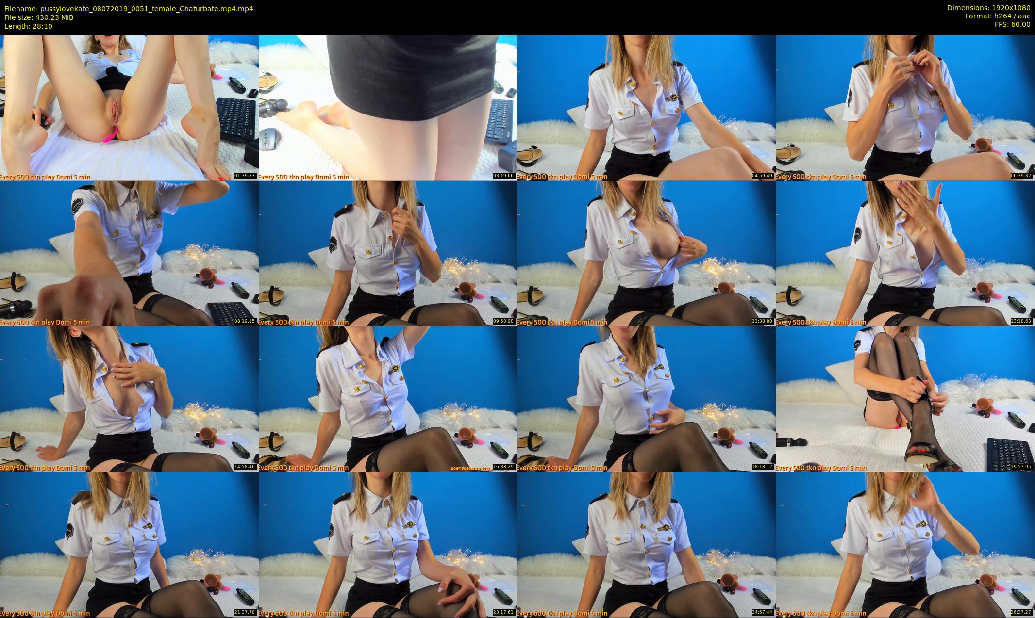 pussylovekate — 29 minute Chaturbate female cam show recording, 1080p, Jul 8, 2019