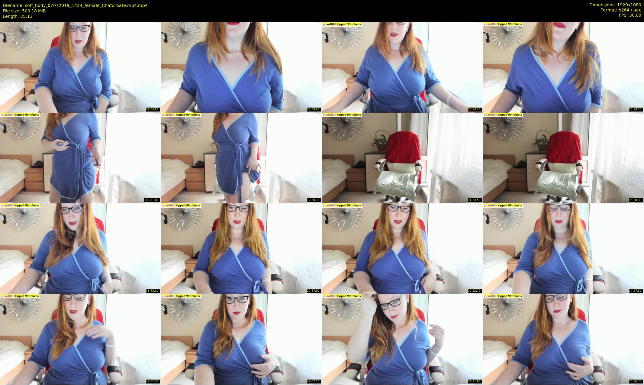 soft_body — 36 minute Chaturbate female cam show recording, 1080p, Jul 7, 2019