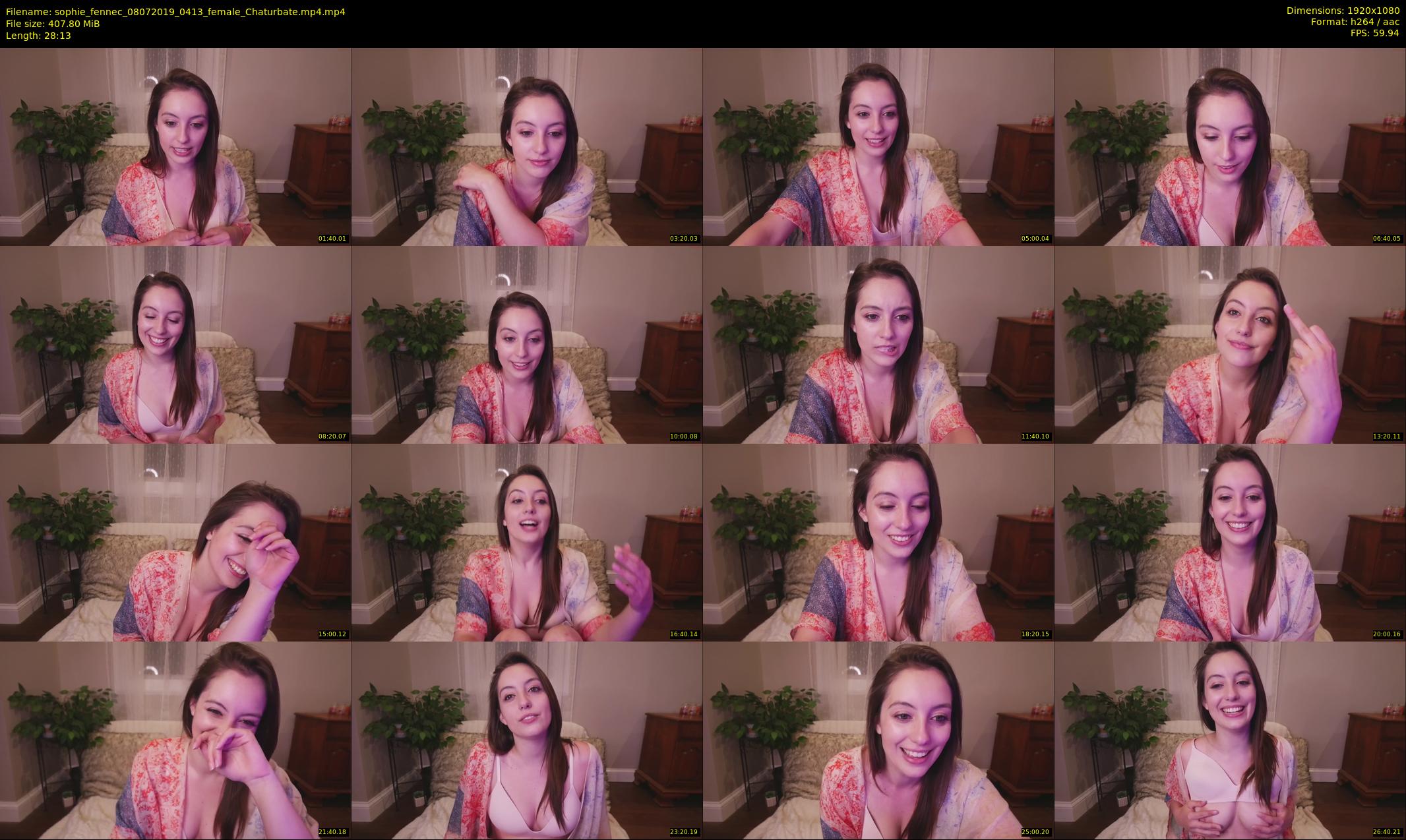 sophie_fennec — 29 minute Chaturbate female cam show recording, 1080p, Jul 8, 2019