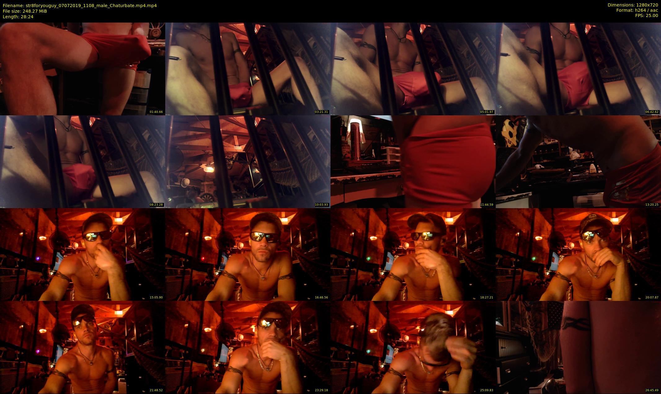 str8foryouguy — 29 minute Chaturbate male cam show recording, 720p, Jul 7, 2019