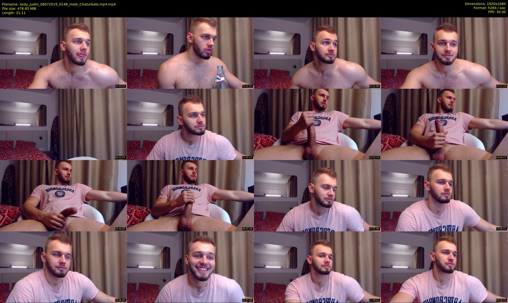 tasty_justin — 32 minute Chaturbate male cam show recording, 1080p, Jul 8, 2019