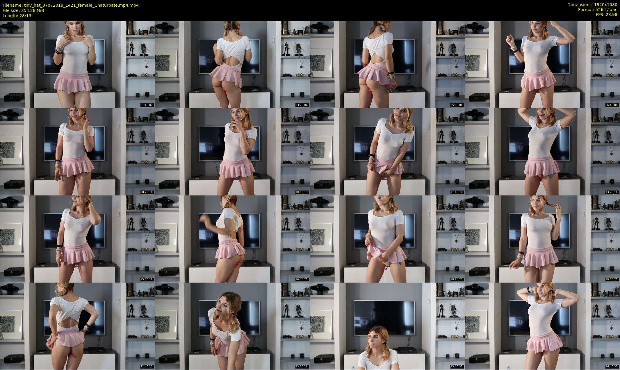 tiny_hat — 29 minute Chaturbate female cam show recording, 1080p, Jul 7, 2019