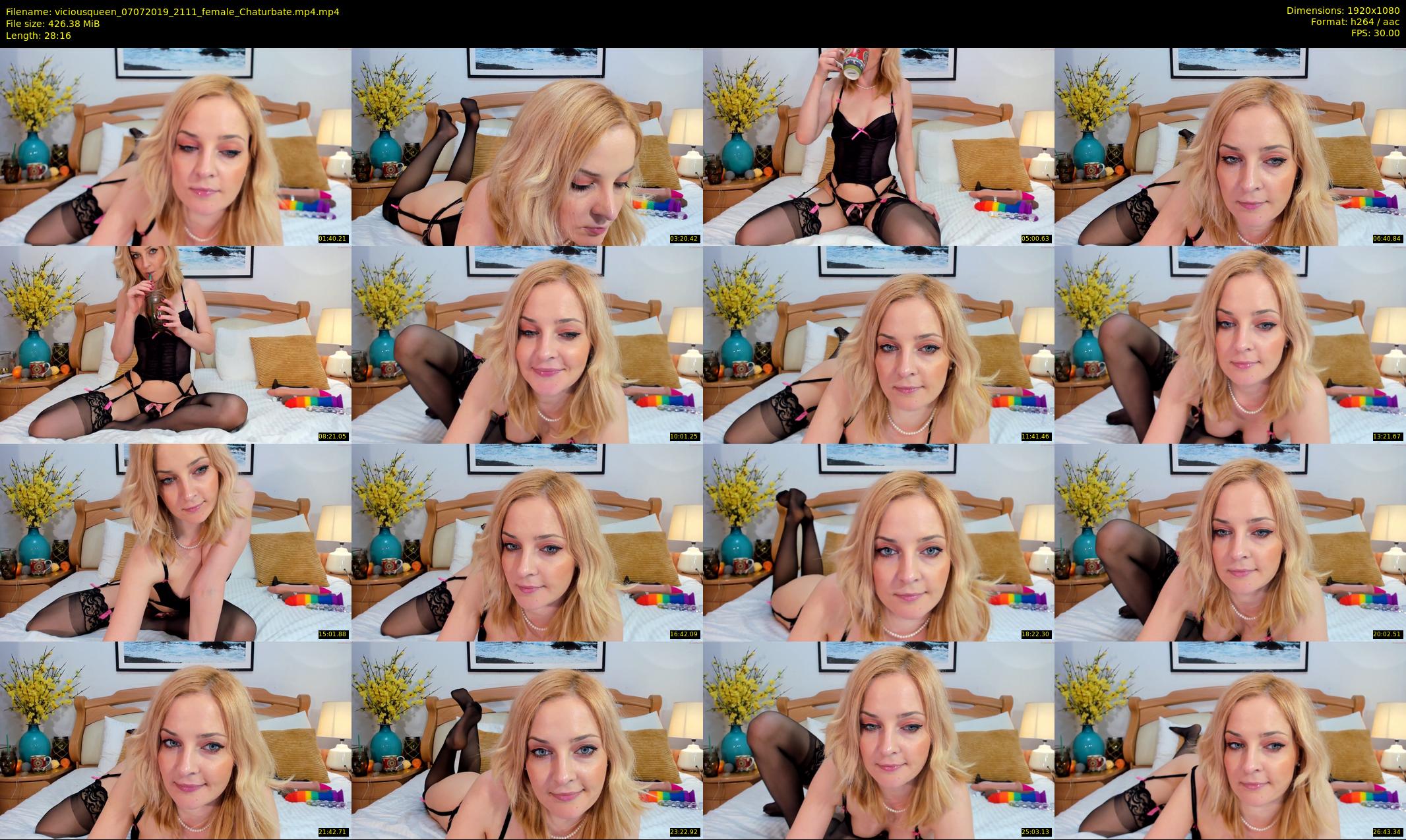viciousqueen — 29 minute Chaturbate female cam show recording, 1080p, Jul 7, 2019